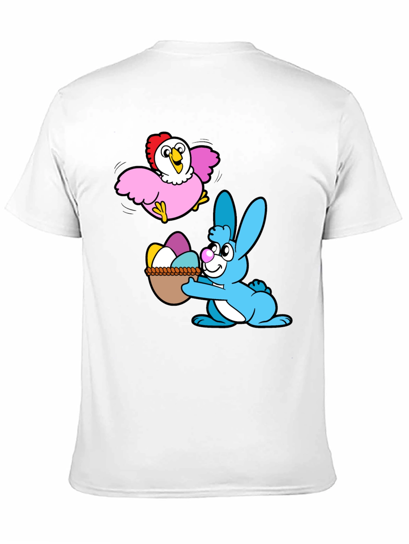 Easter Bunny & Chicken Graphic Tee
