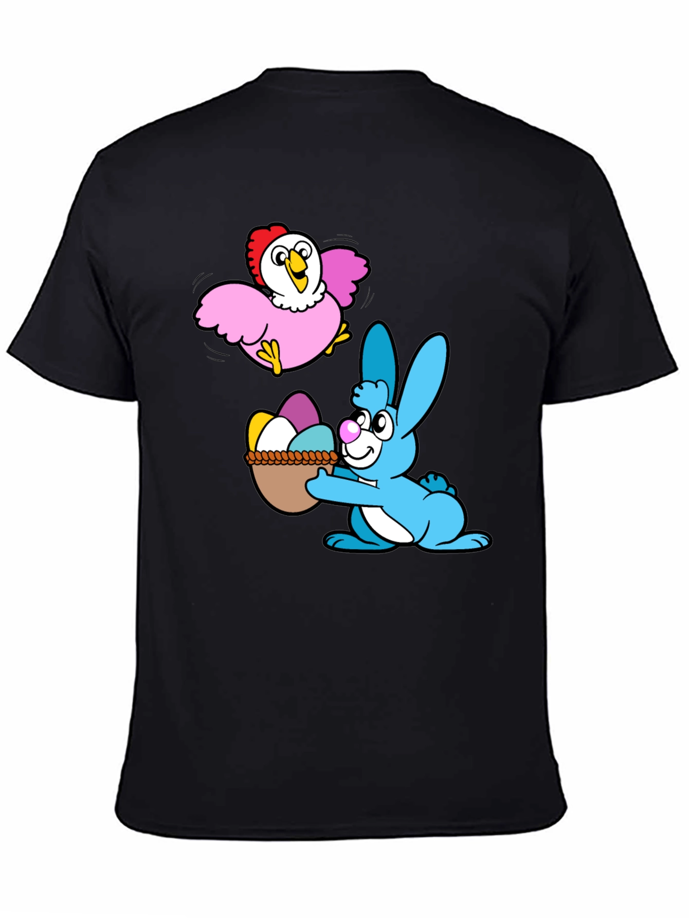 Easter Bunny & Chicken Graphic Tee