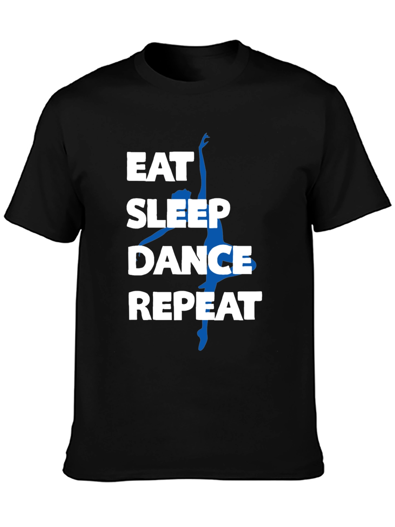 Eat Sleep Dance Repeat Black T-Shirt