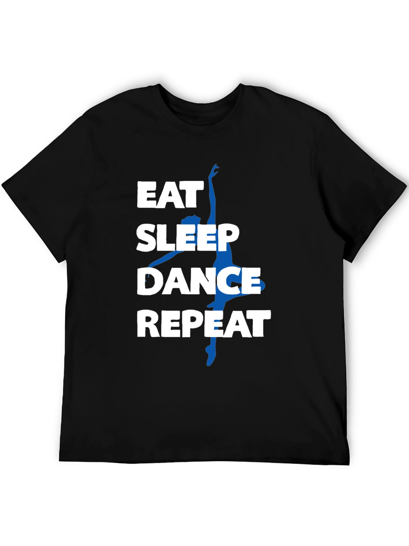 Eat Sleep Dance Repeat Black T-Shirt