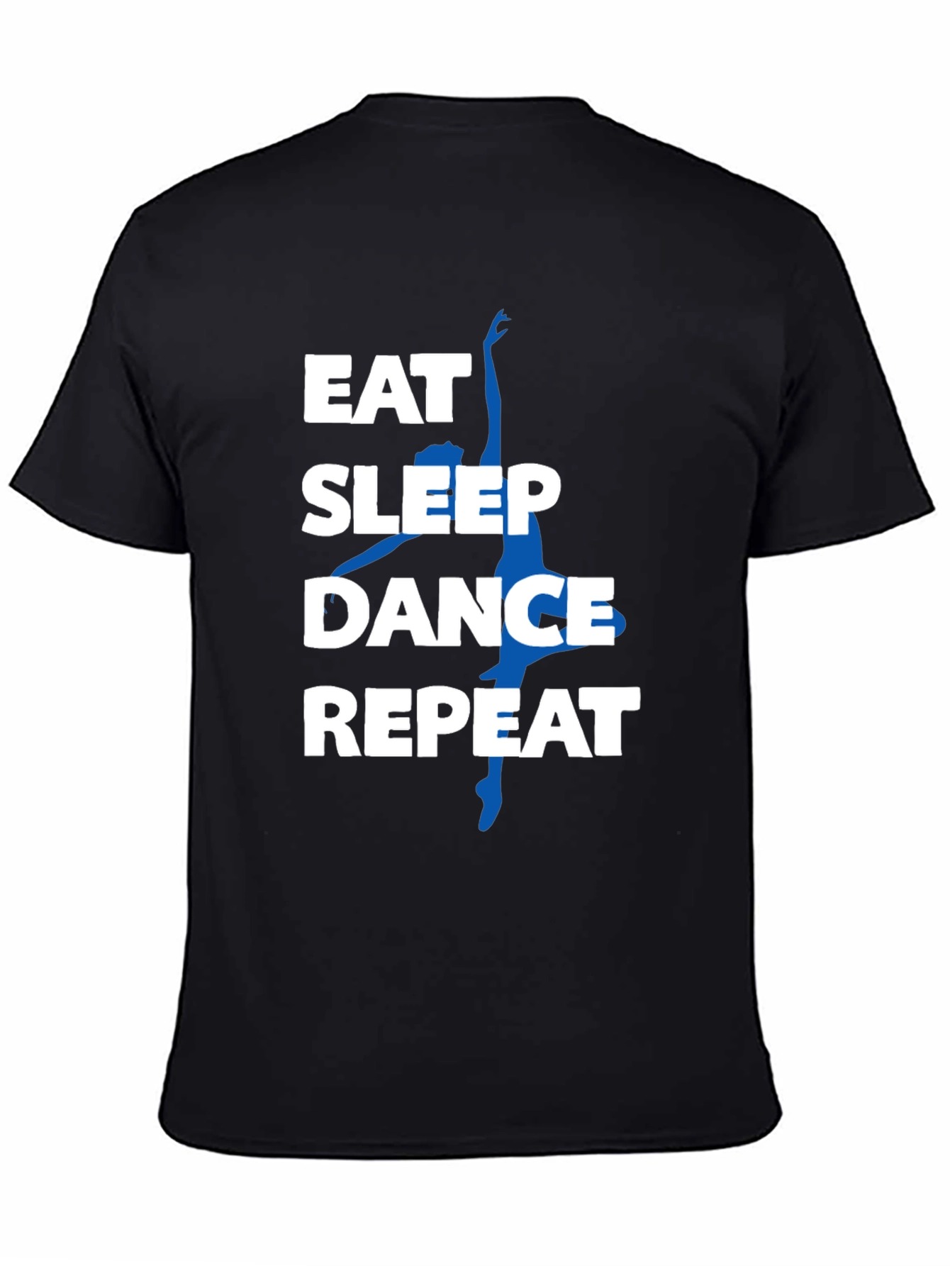 Eat Sleep Dance Repeat Black T-Shirt