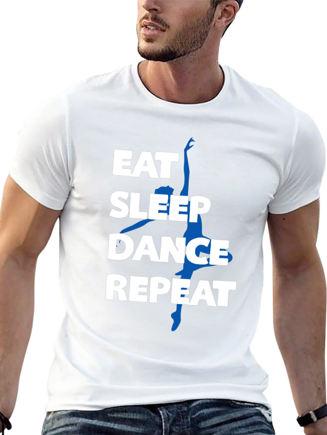 Eat Sleep Dance Repeat Black T-Shirt