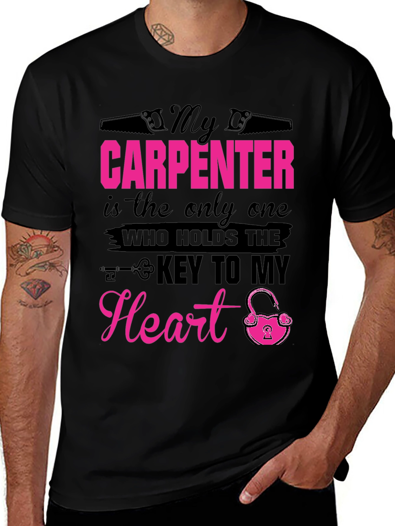 My Carpenter Holds the Key T-Shirt