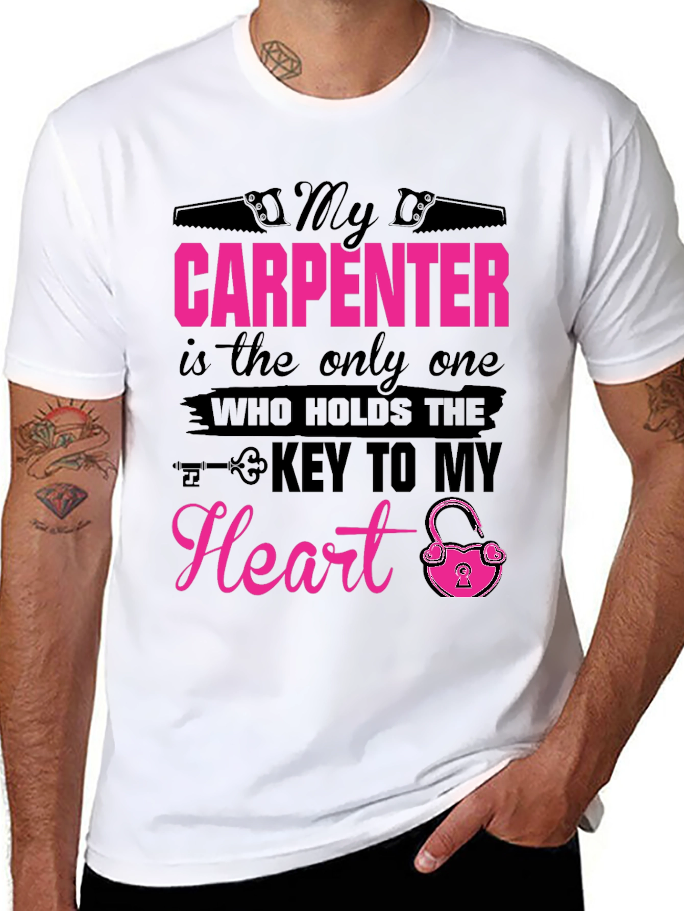 My Carpenter Holds the Key T-Shirt