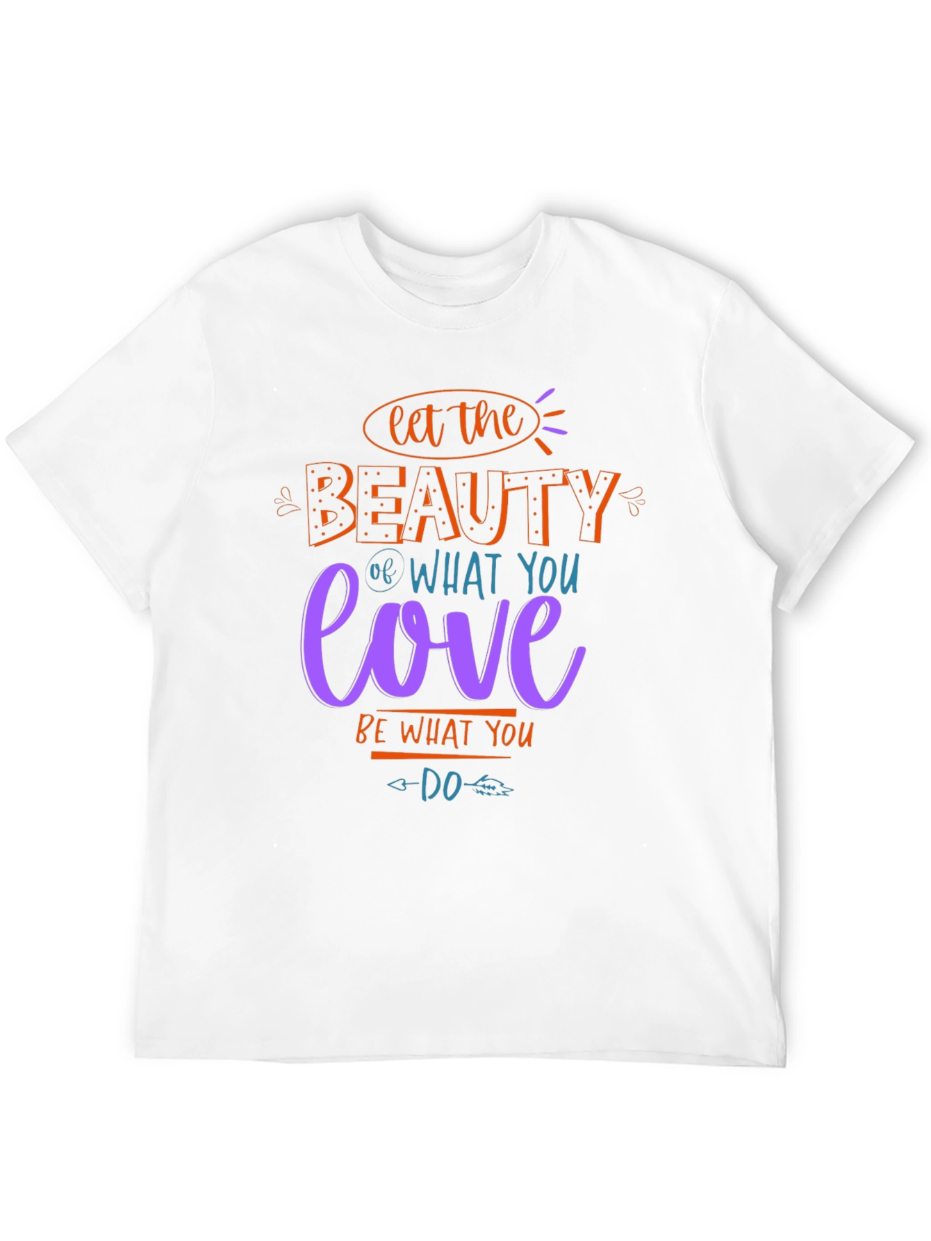 Beauty Love Graphic T-Shirt - Inspirational Tee