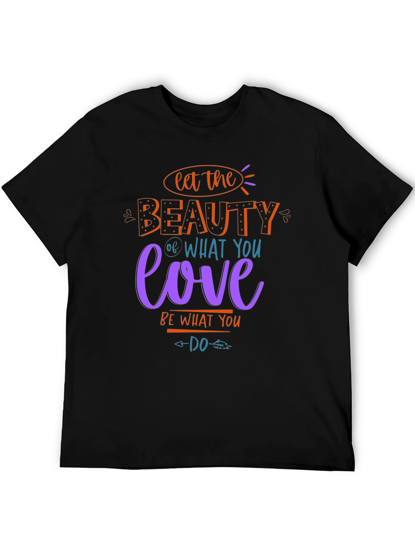 Beauty Love Graphic T-Shirt - Inspirational Tee