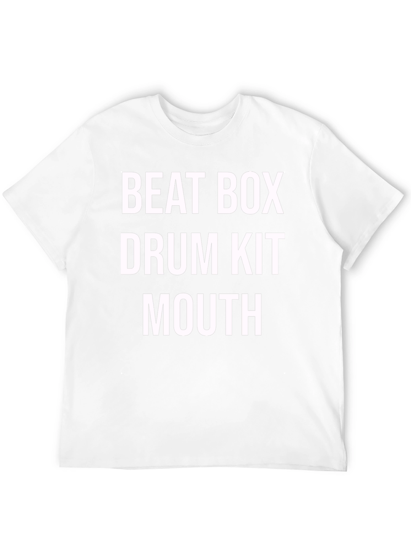 Beat Box Drum Kit Mouth Graphic T-Shirt