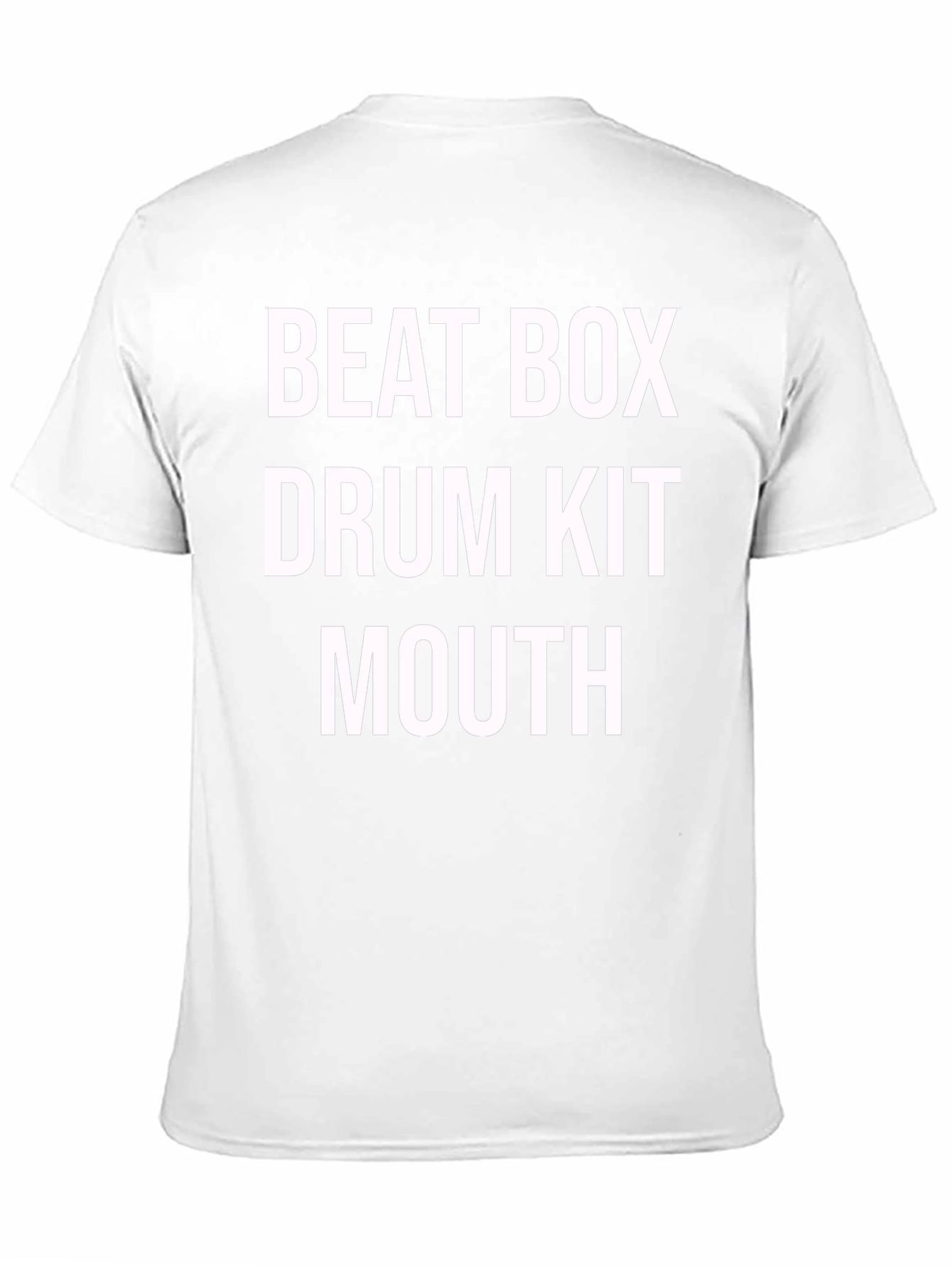 Beat Box Drum Kit Mouth Graphic T-Shirt