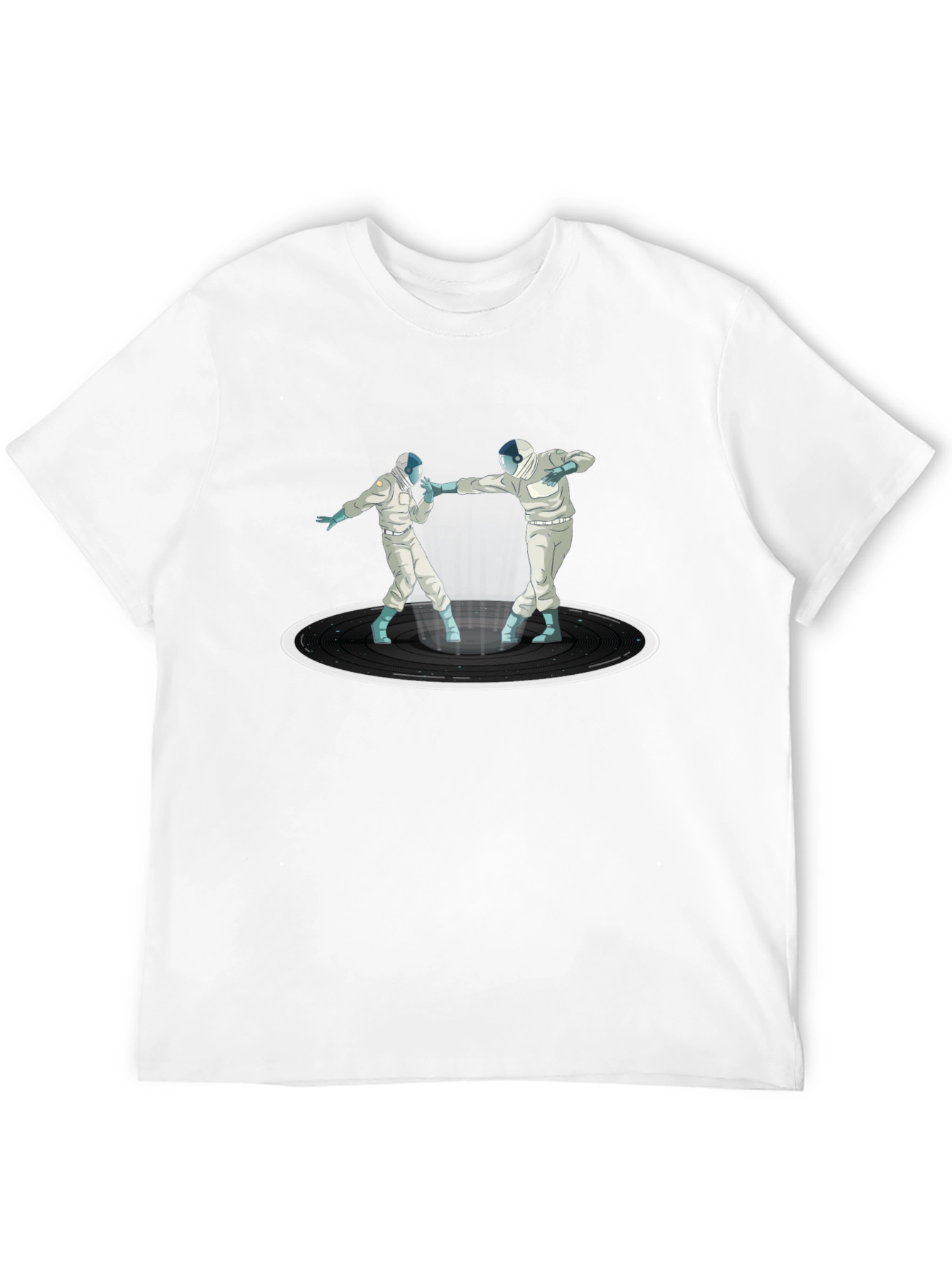 Astronaut Dance Black T-Shirt