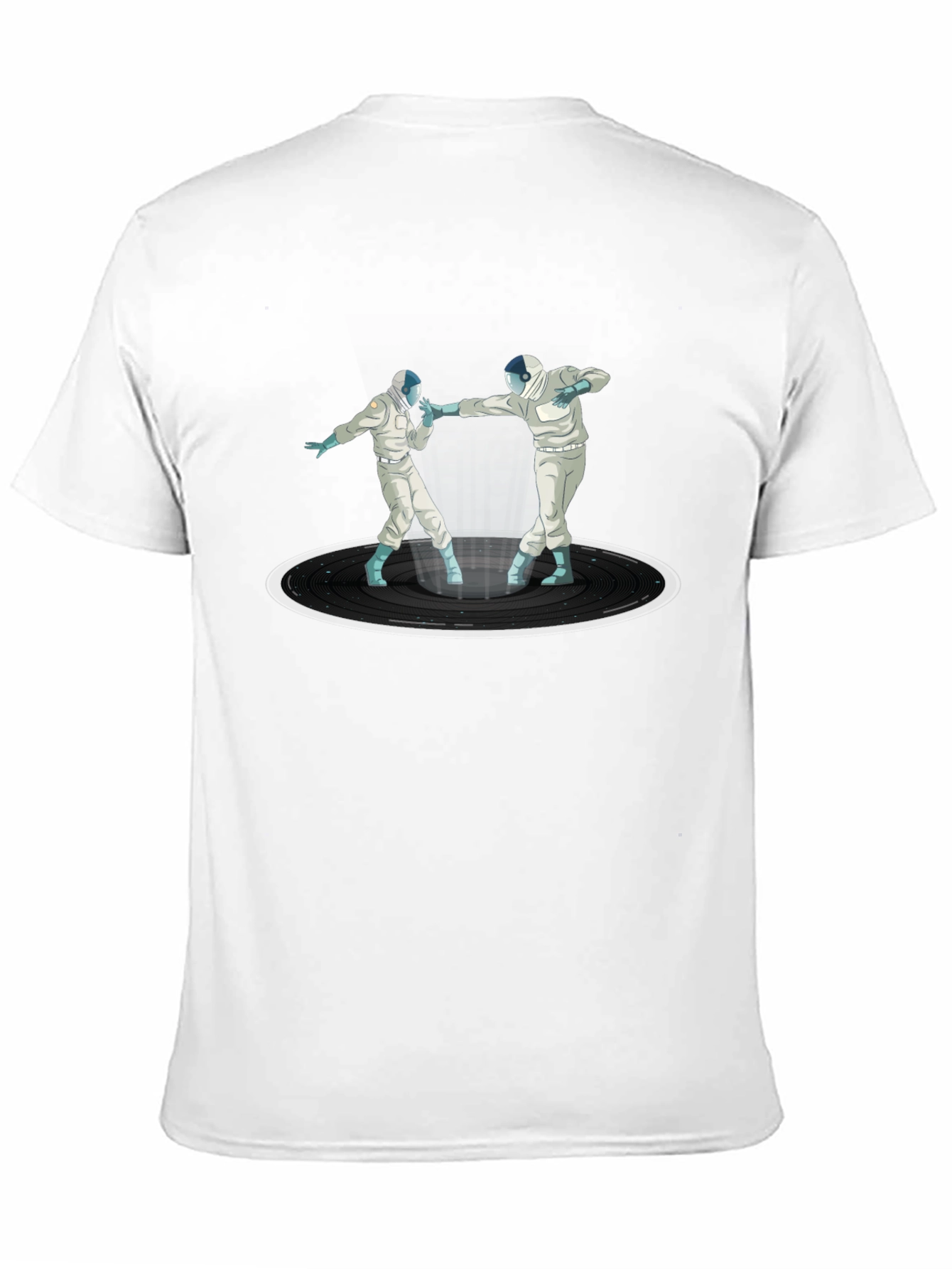 Astronaut Dance Black T-Shirt