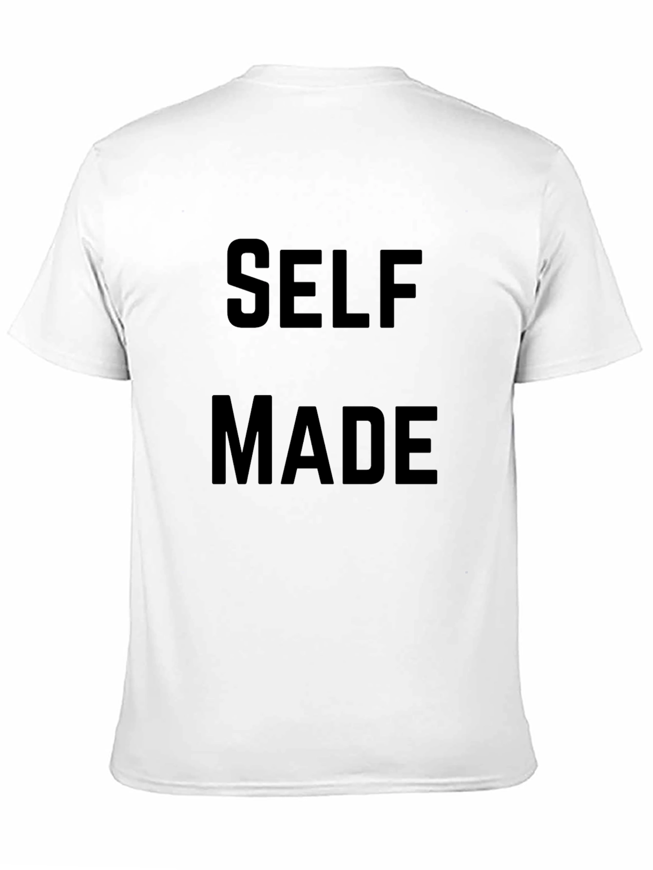 Self Made Black T-Shirt