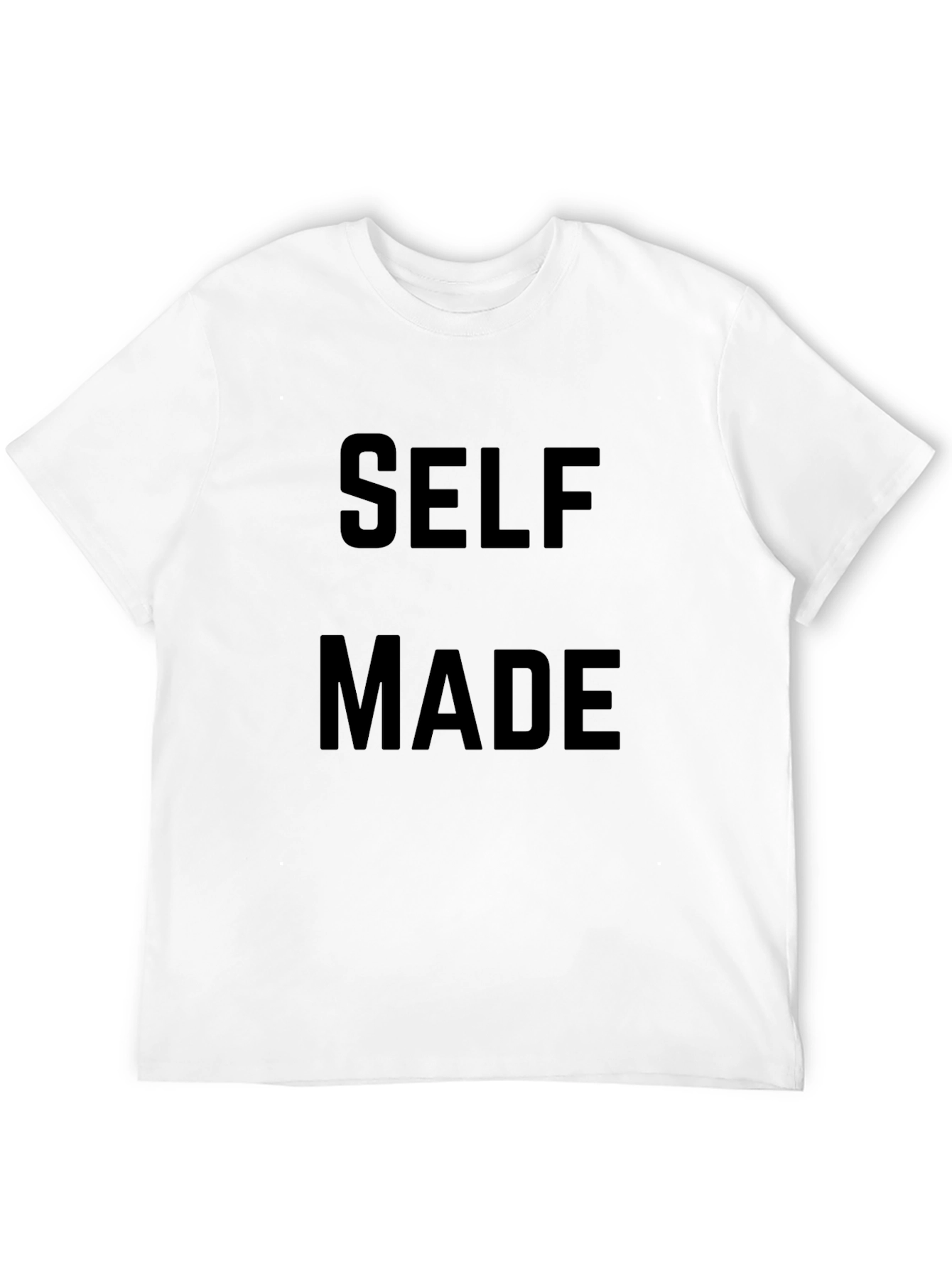 Self Made Black T-Shirt
