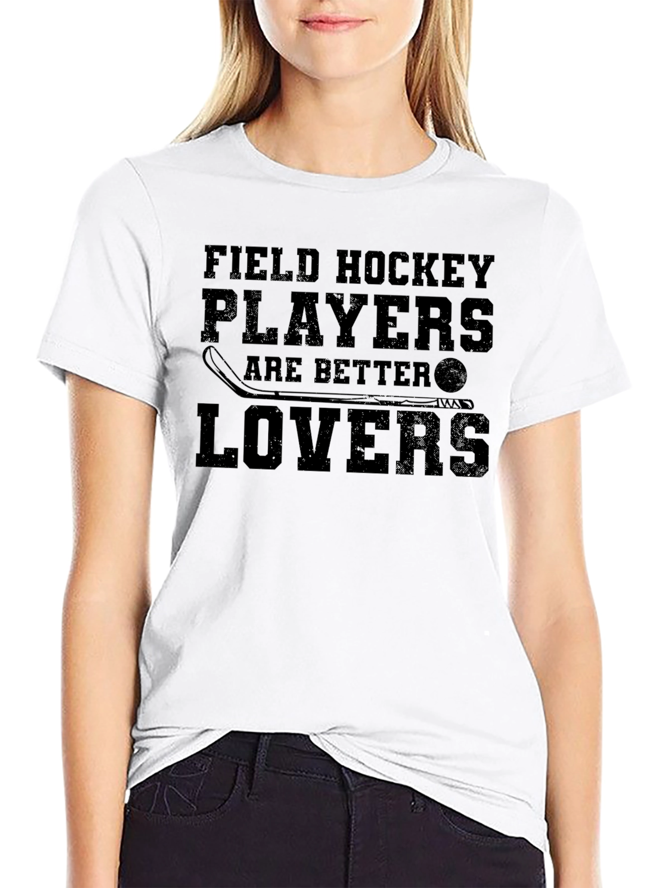 Field Hockey Players Better Lovers Black T-Shirt