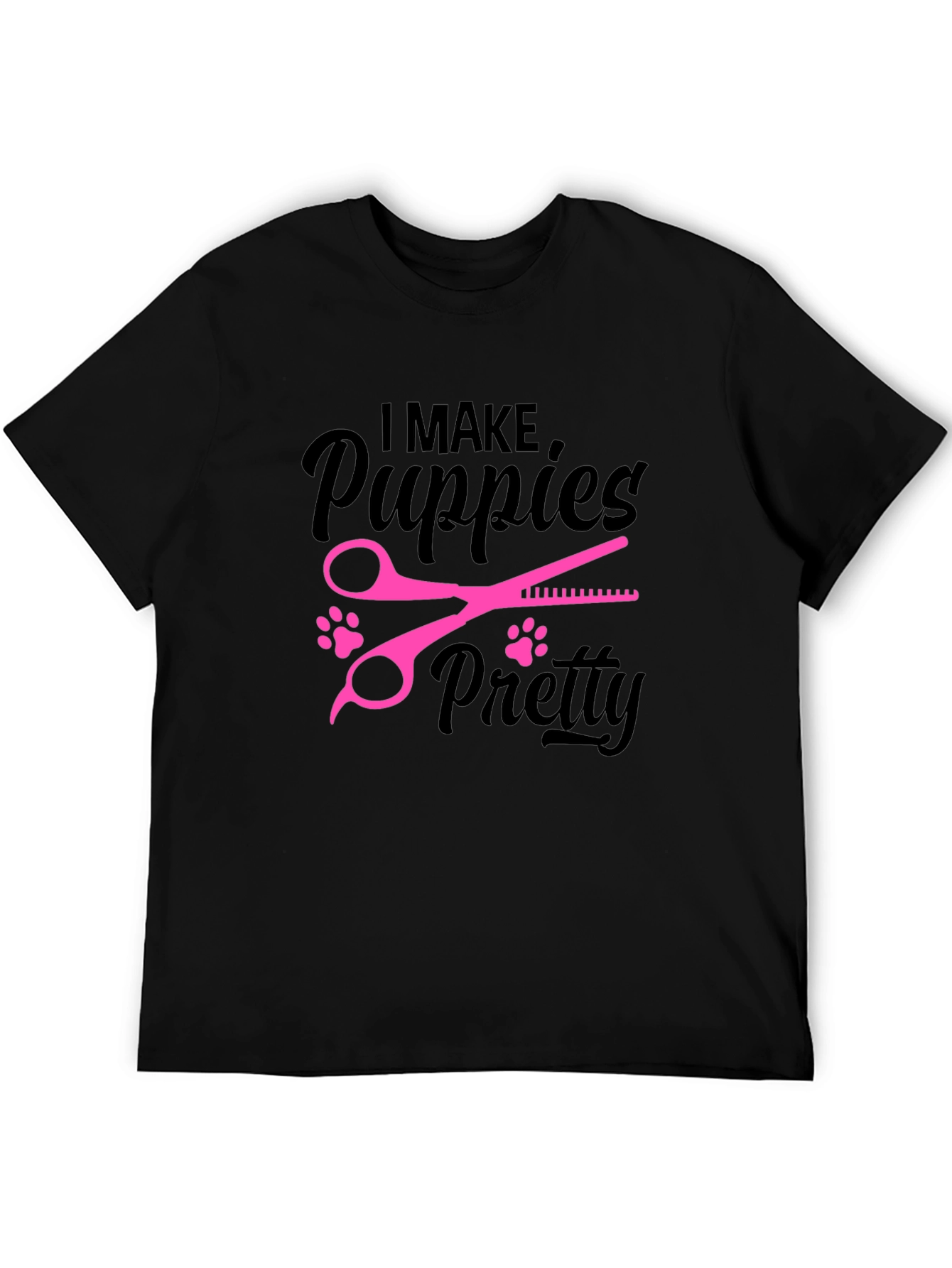 Puppy Groomer T-Shirt - I Make Puppies Pretty