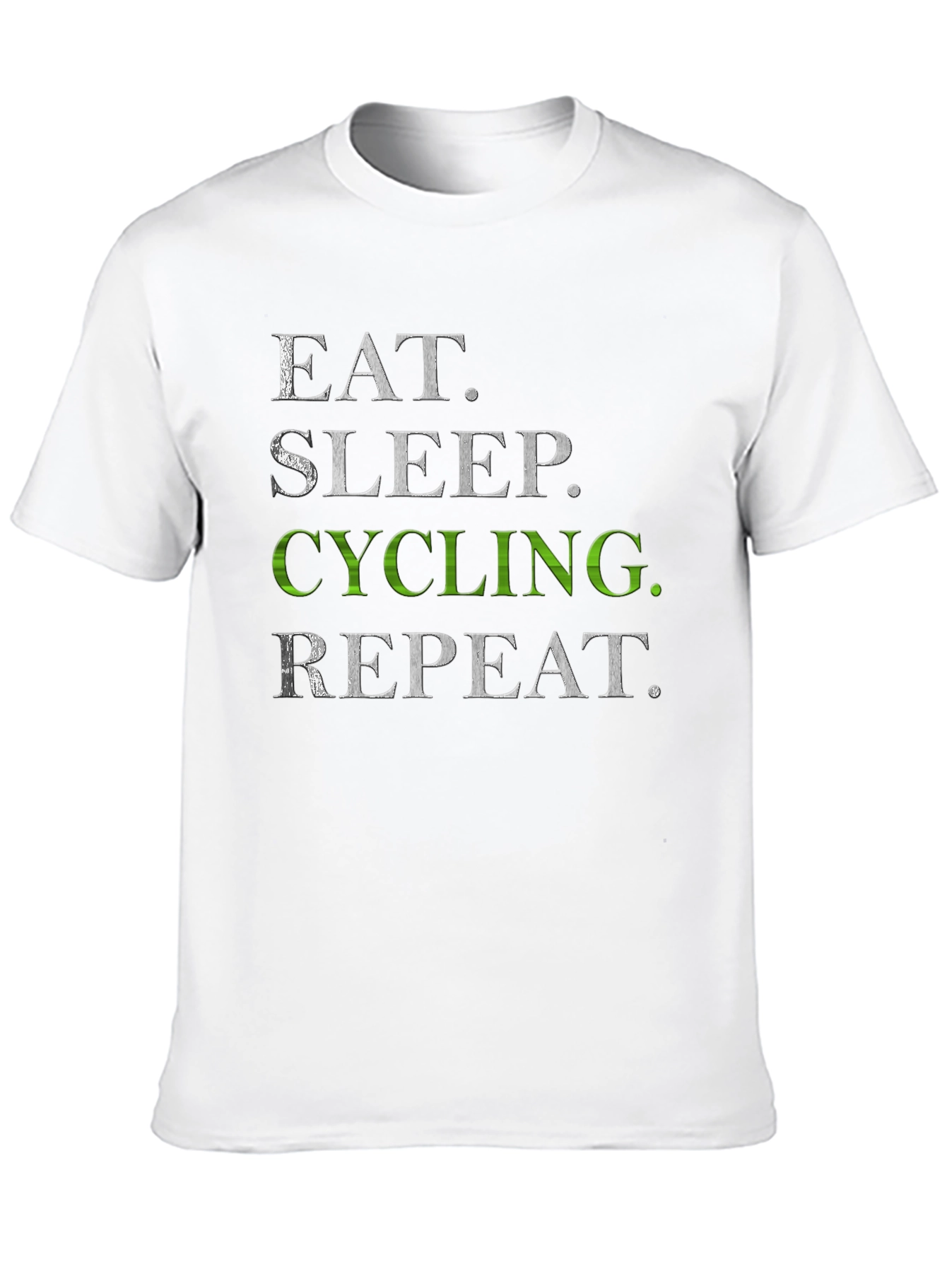 Eat Sleep Cycling Repeat T-Shirt