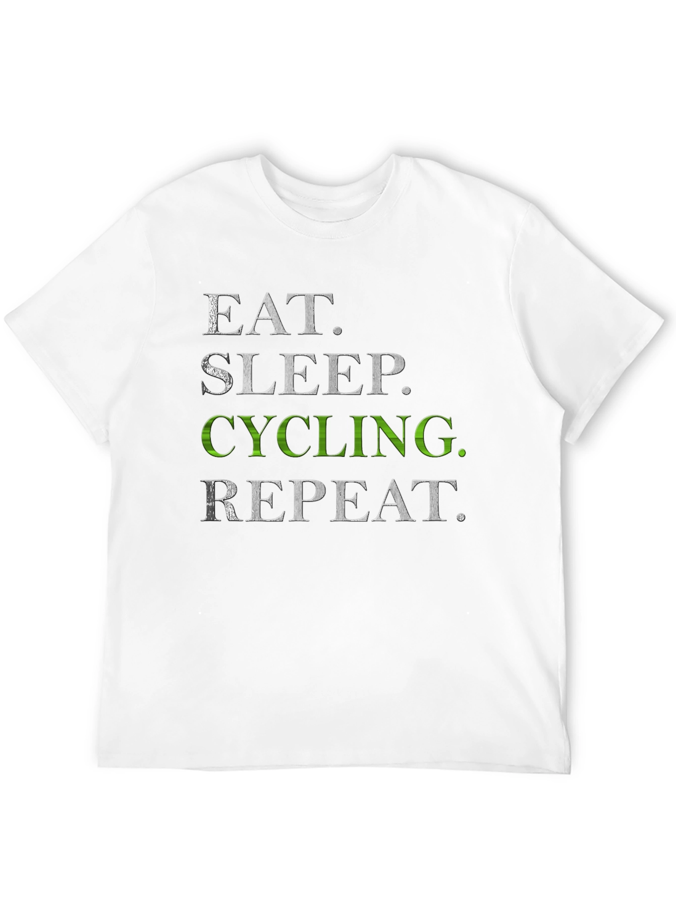 Eat Sleep Cycling Repeat T-Shirt
