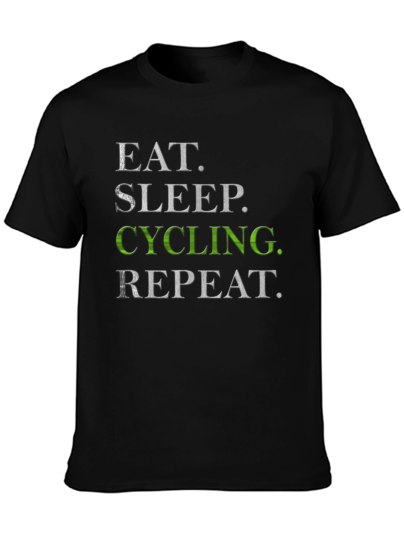Eat Sleep Cycling Repeat T-Shirt