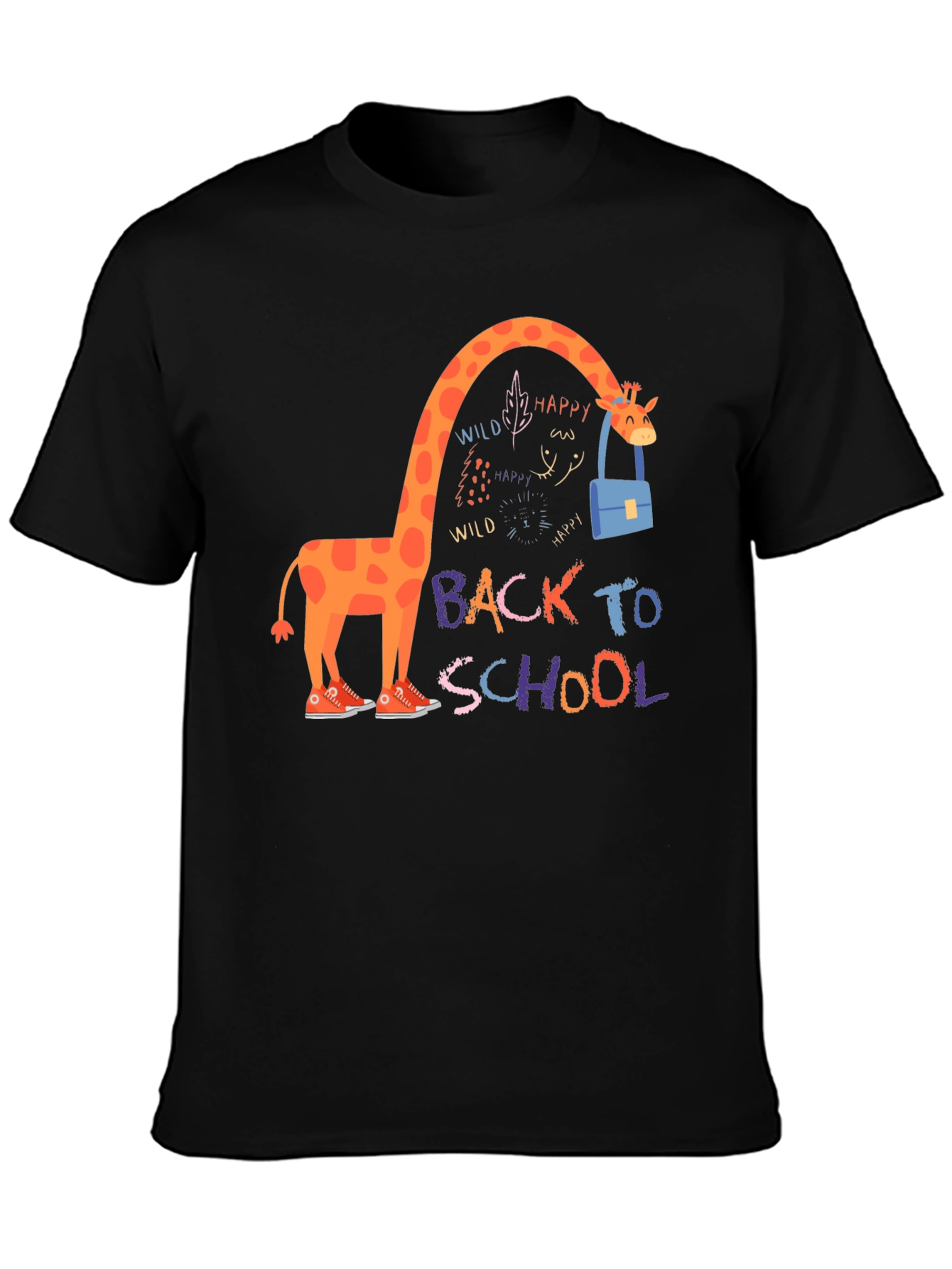 Giraffe Back to School T-Shirt