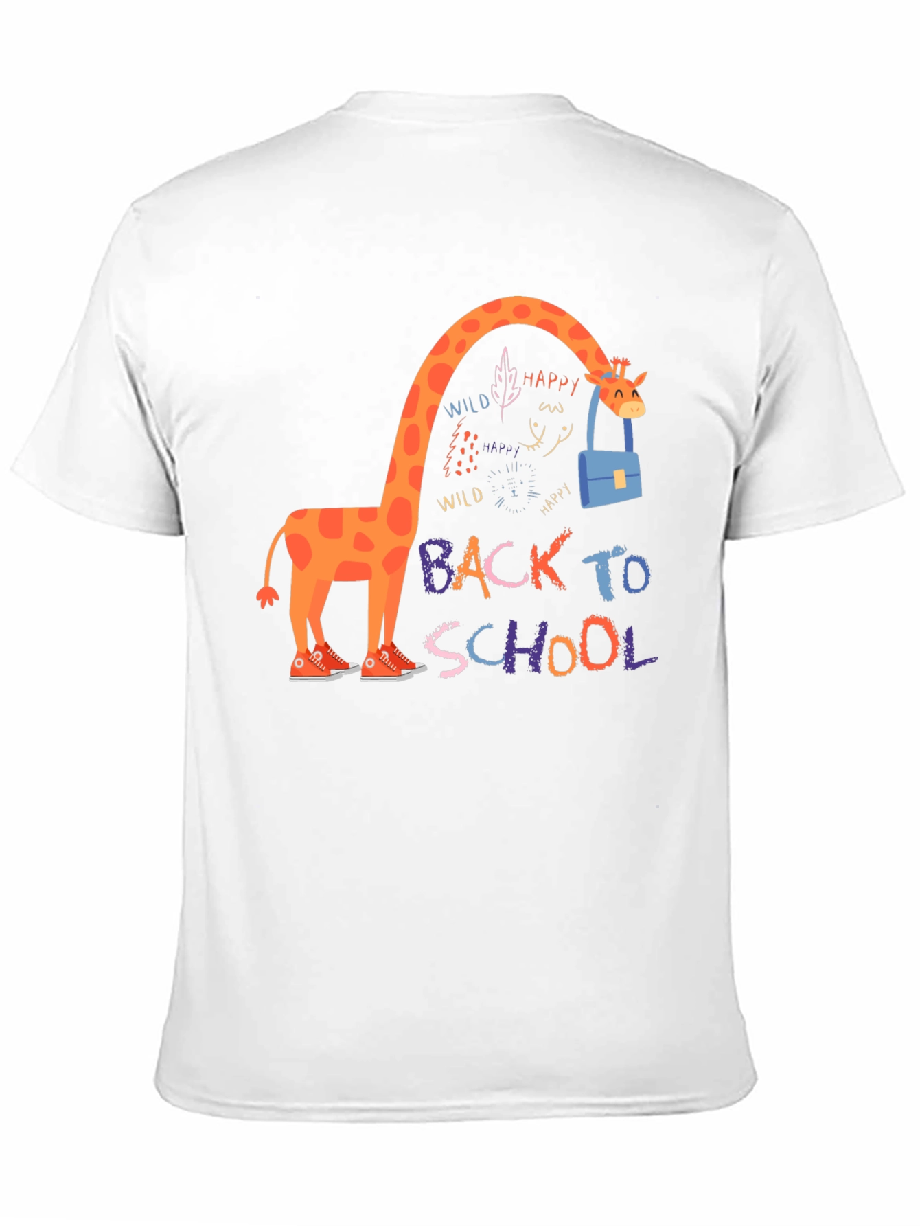 Giraffe Back to School T-Shirt