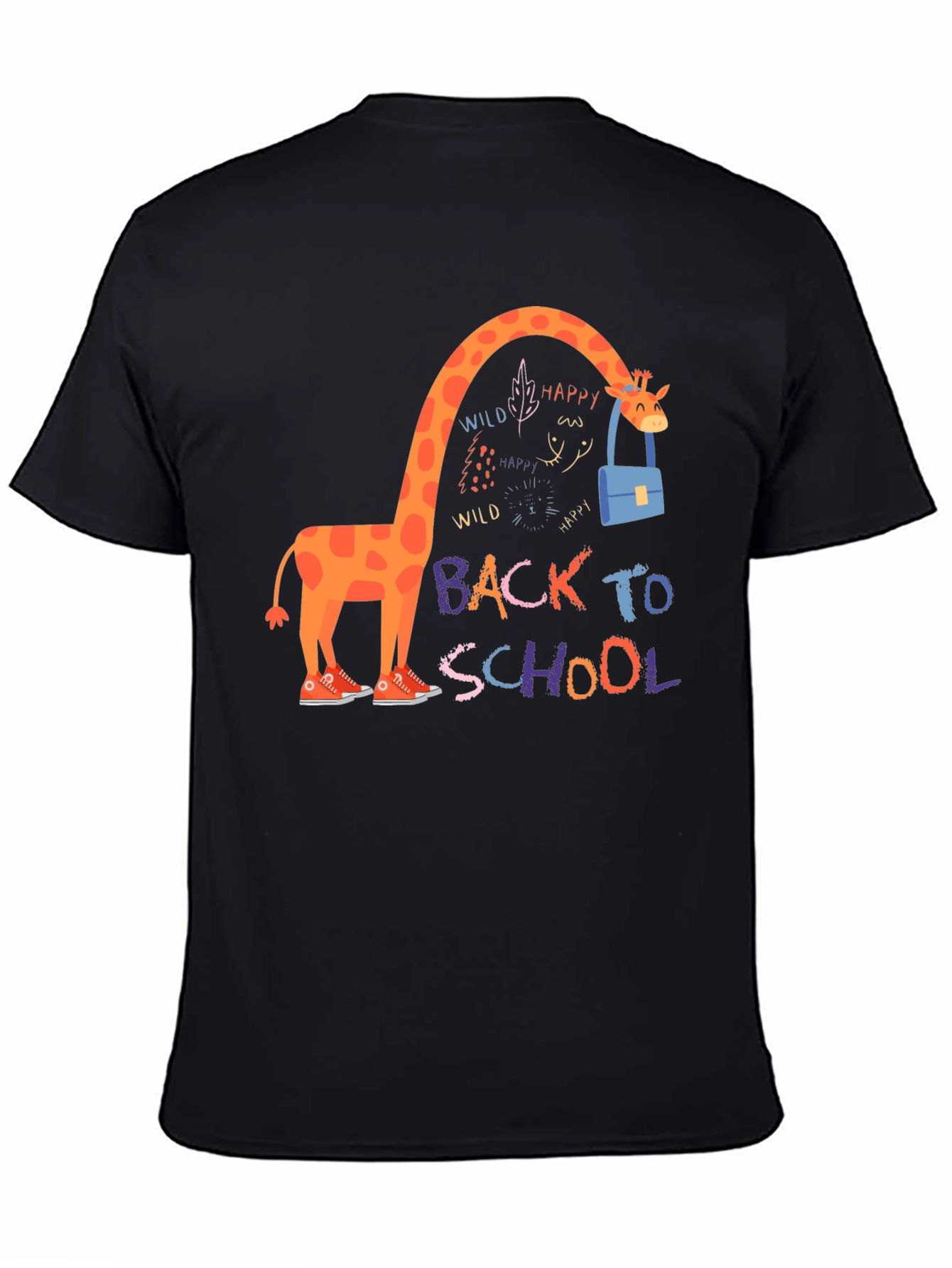 Giraffe Back to School T-Shirt