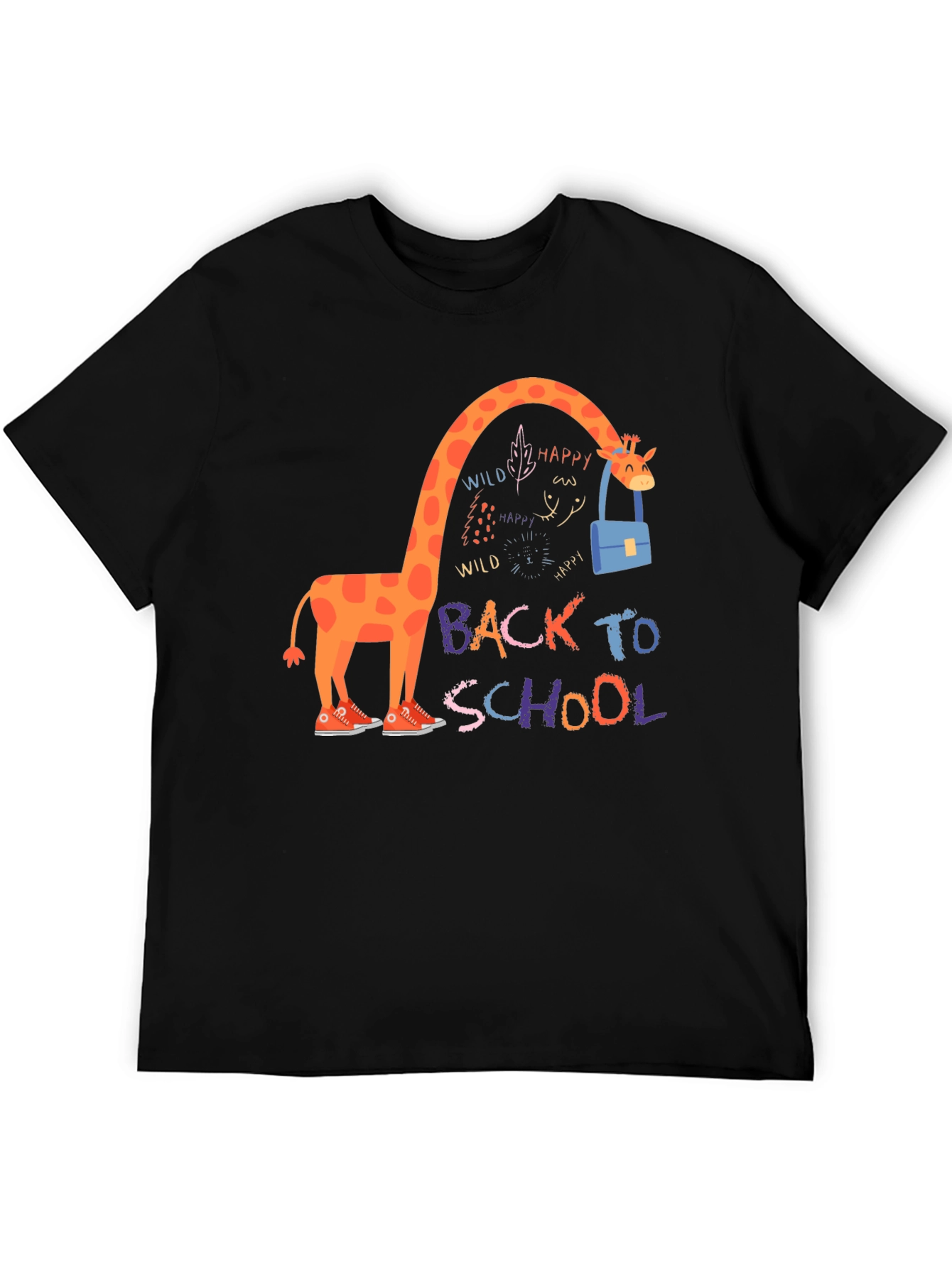 Giraffe Back to School T-Shirt