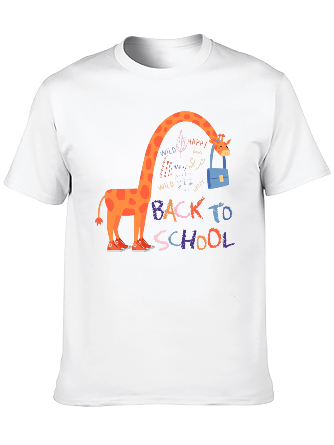Giraffe Back to School T-Shirt