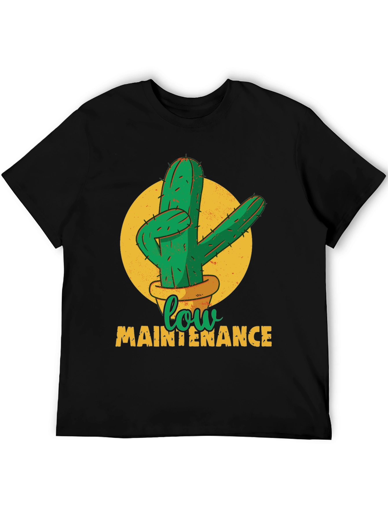 Low Maintenance Cactus Graphic Tee - Unisex
