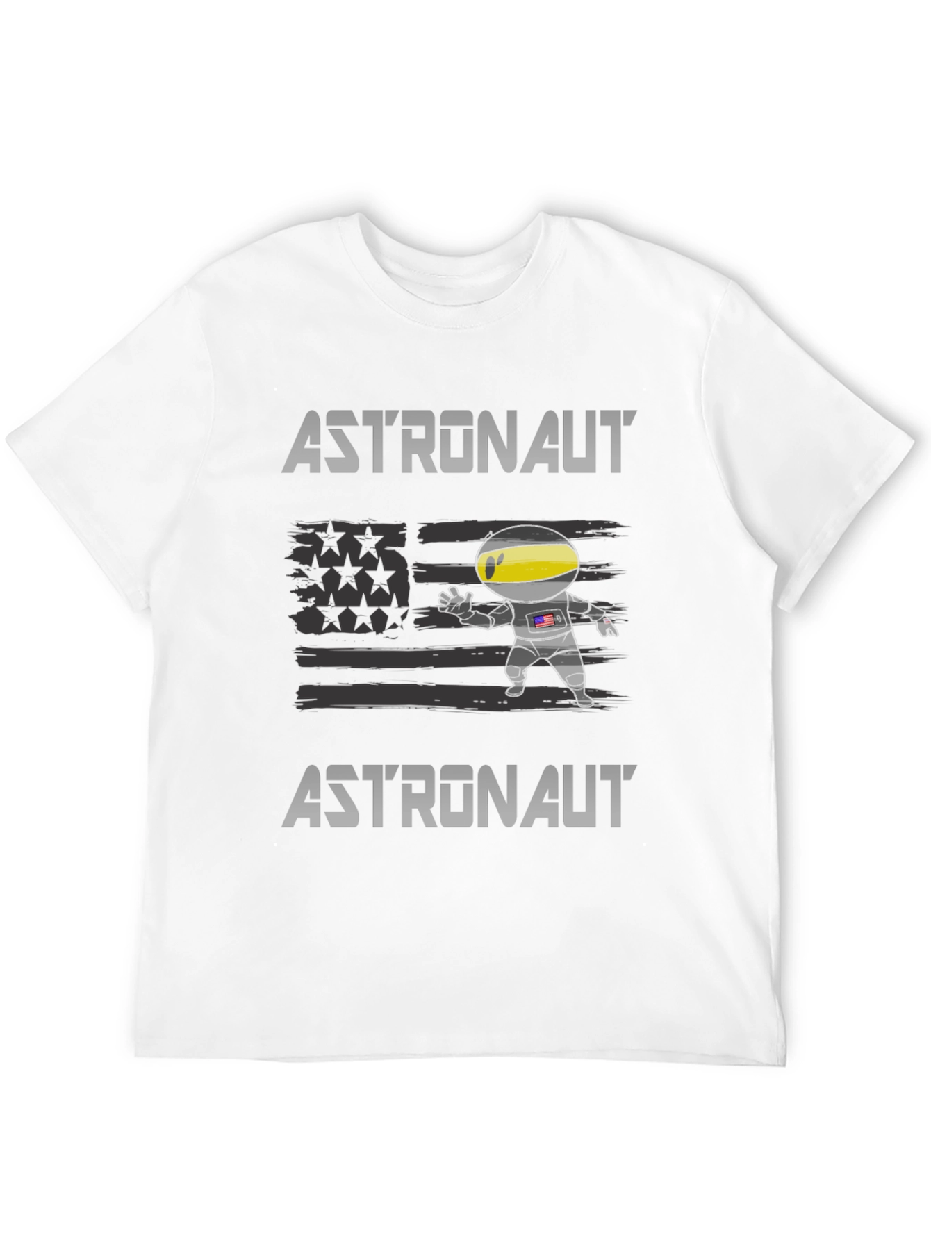 Astronaut American Flag Graphic Tee