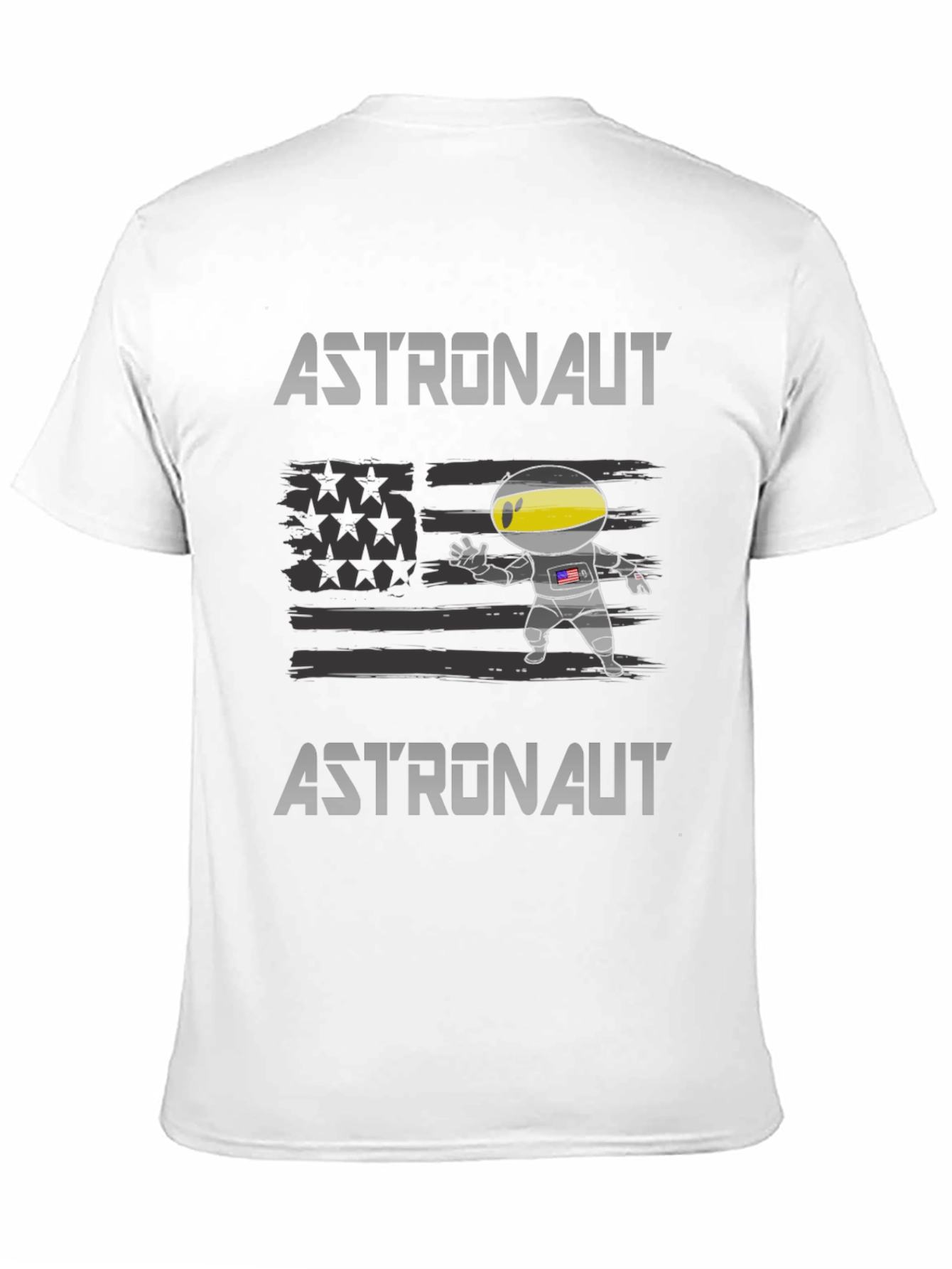 Astronaut American Flag Graphic Tee