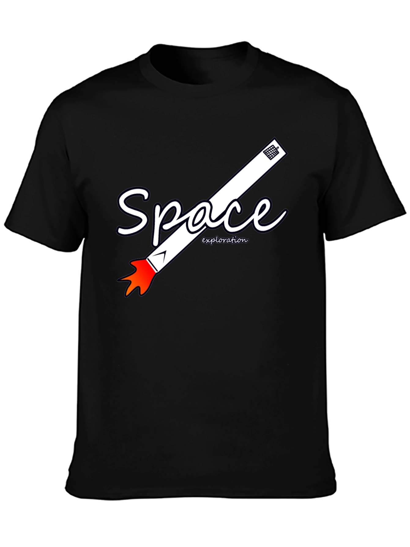 Space Exploration Graphic T-Shirt | Astronaut Rocket Tee
