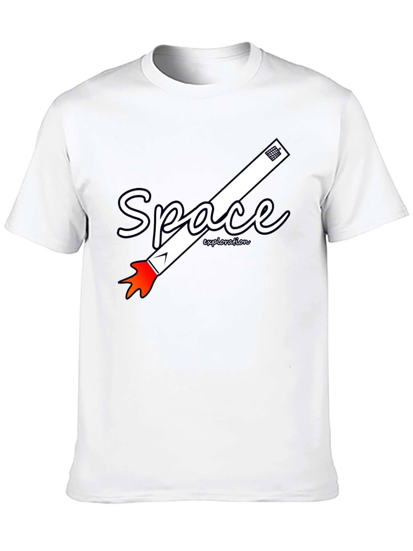 Space Exploration Graphic T-Shirt | Astronaut Rocket Tee