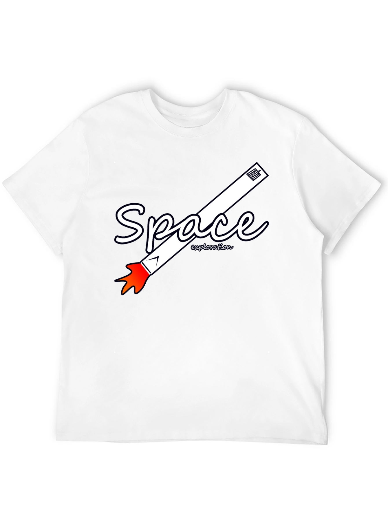Space Exploration Graphic T-Shirt | Astronaut Rocket Tee