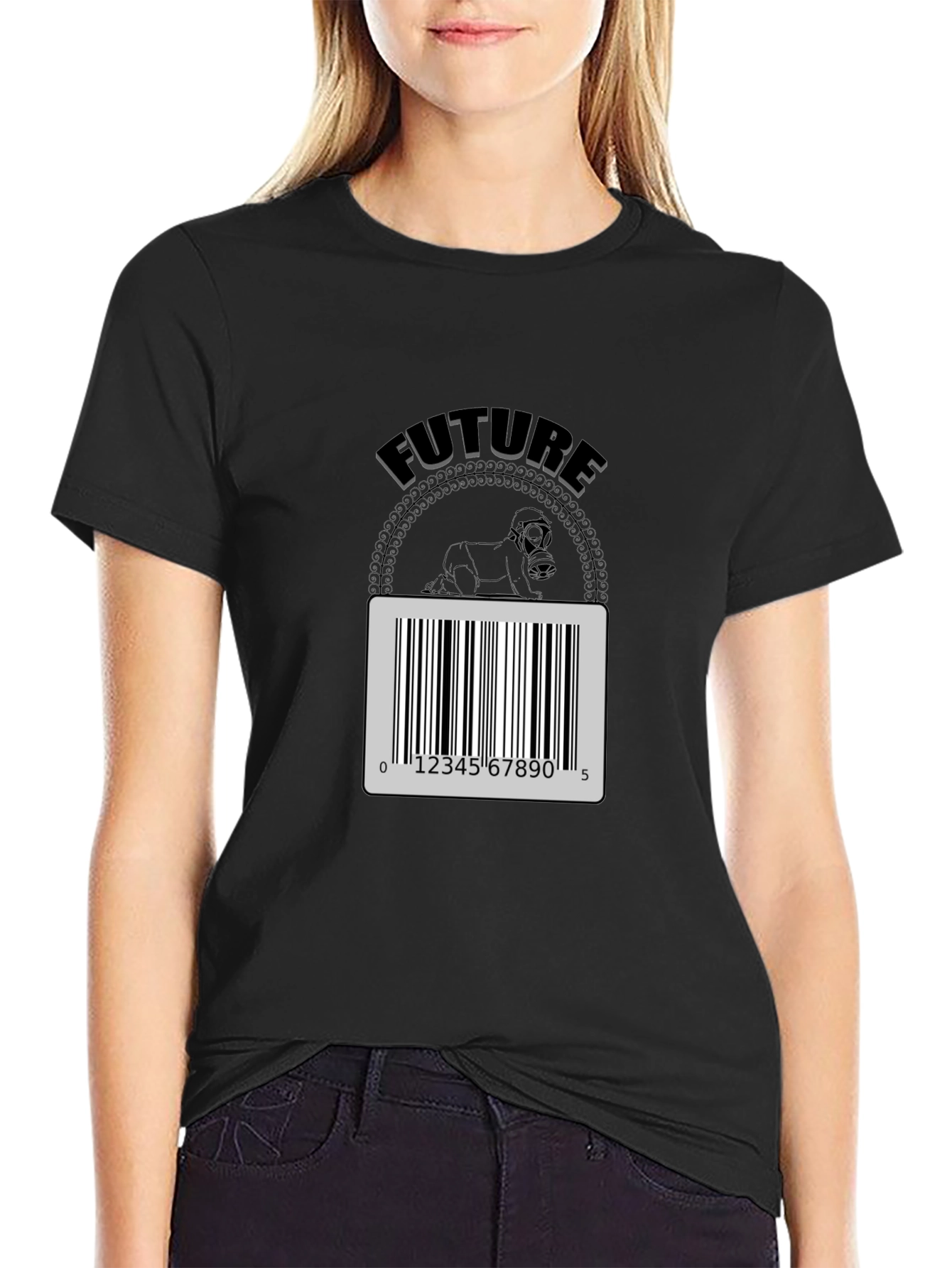 Future Barcode T-Shirt