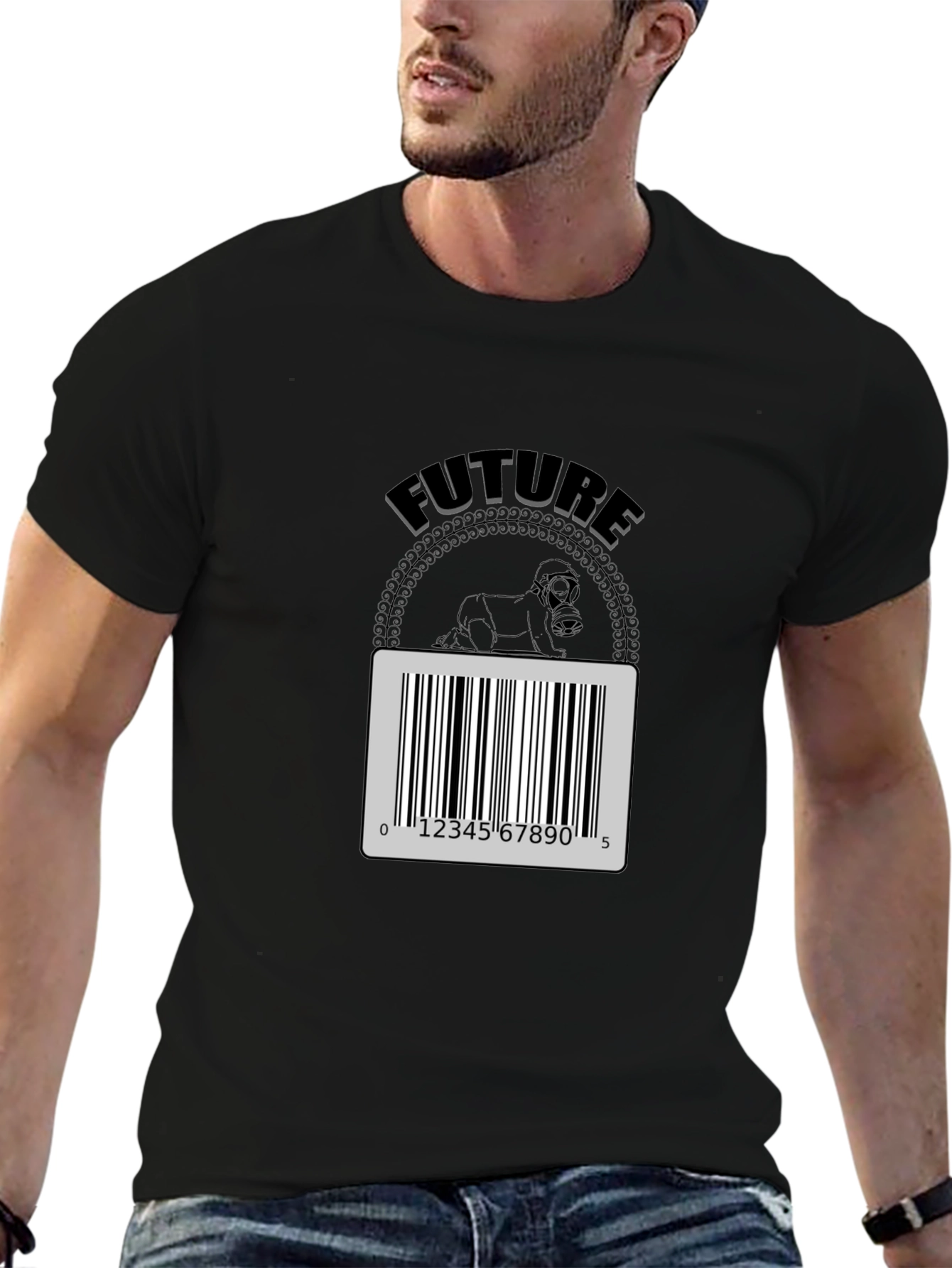 Future Barcode T-Shirt