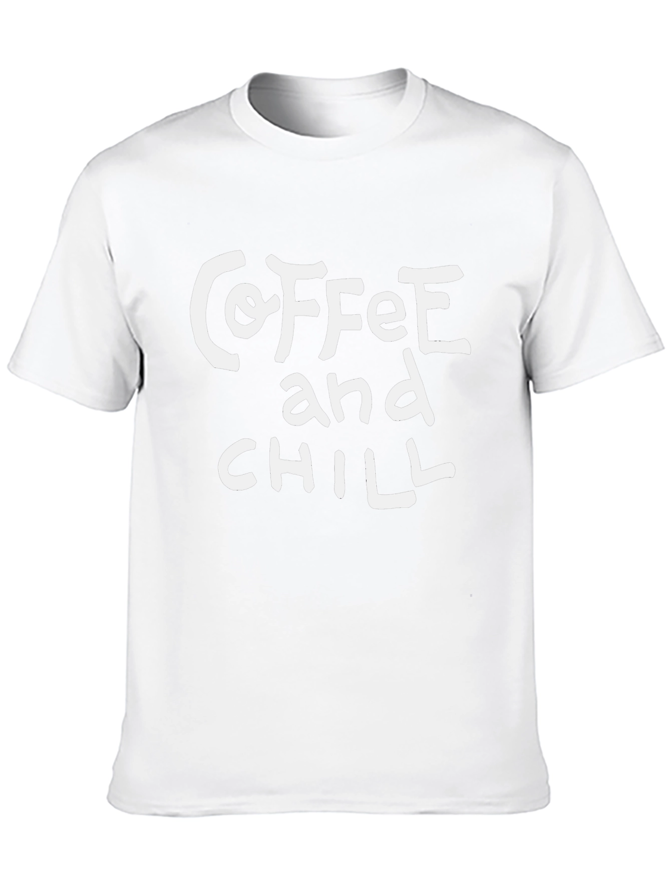 Coffee and Chill Black Graphic Tee