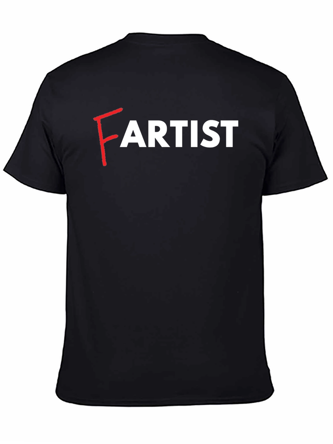 Fartist Graphic Tee - Black Novelty T-Shirt