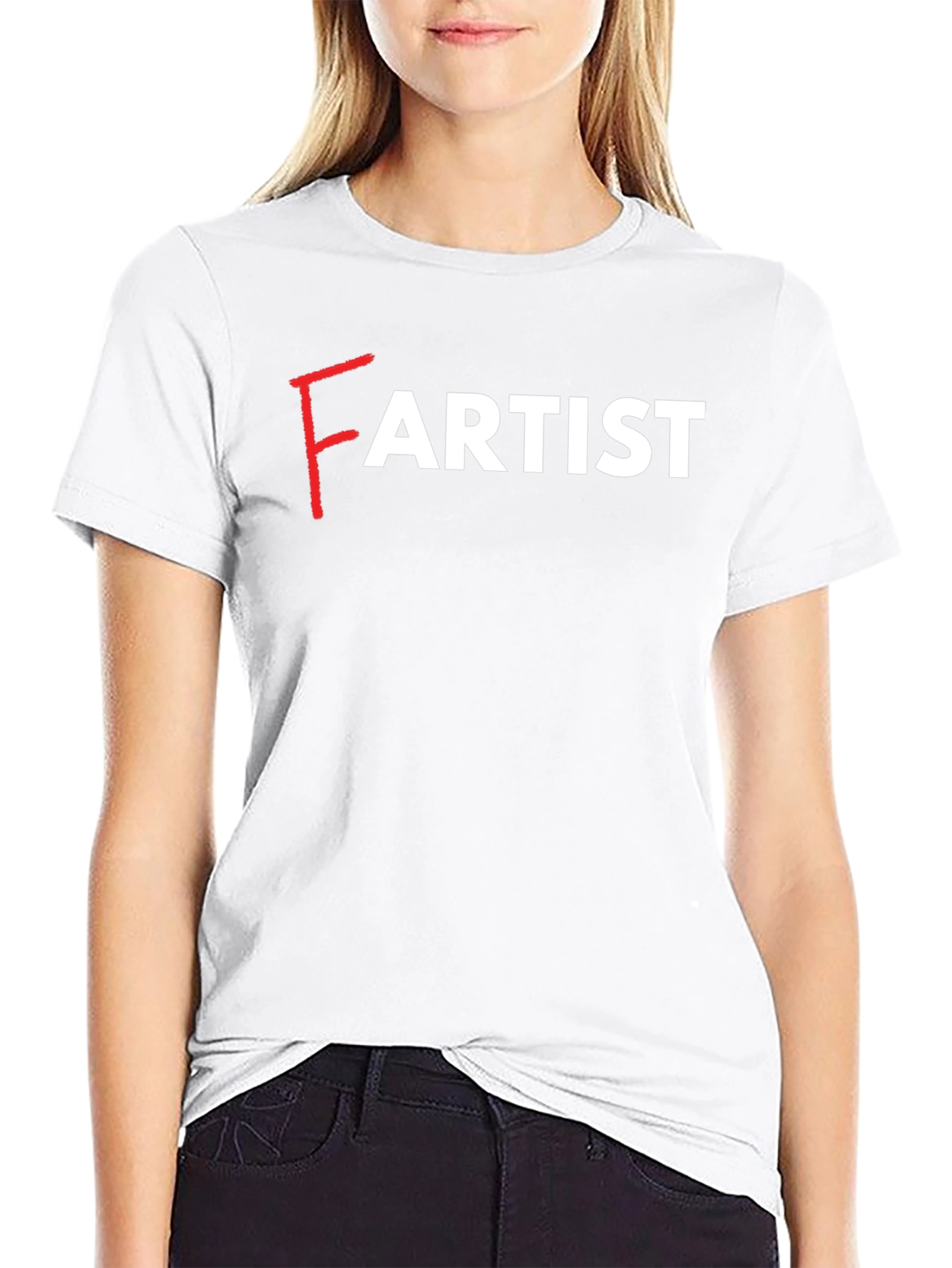 Fartist Graphic Tee - Black Novelty T-Shirt