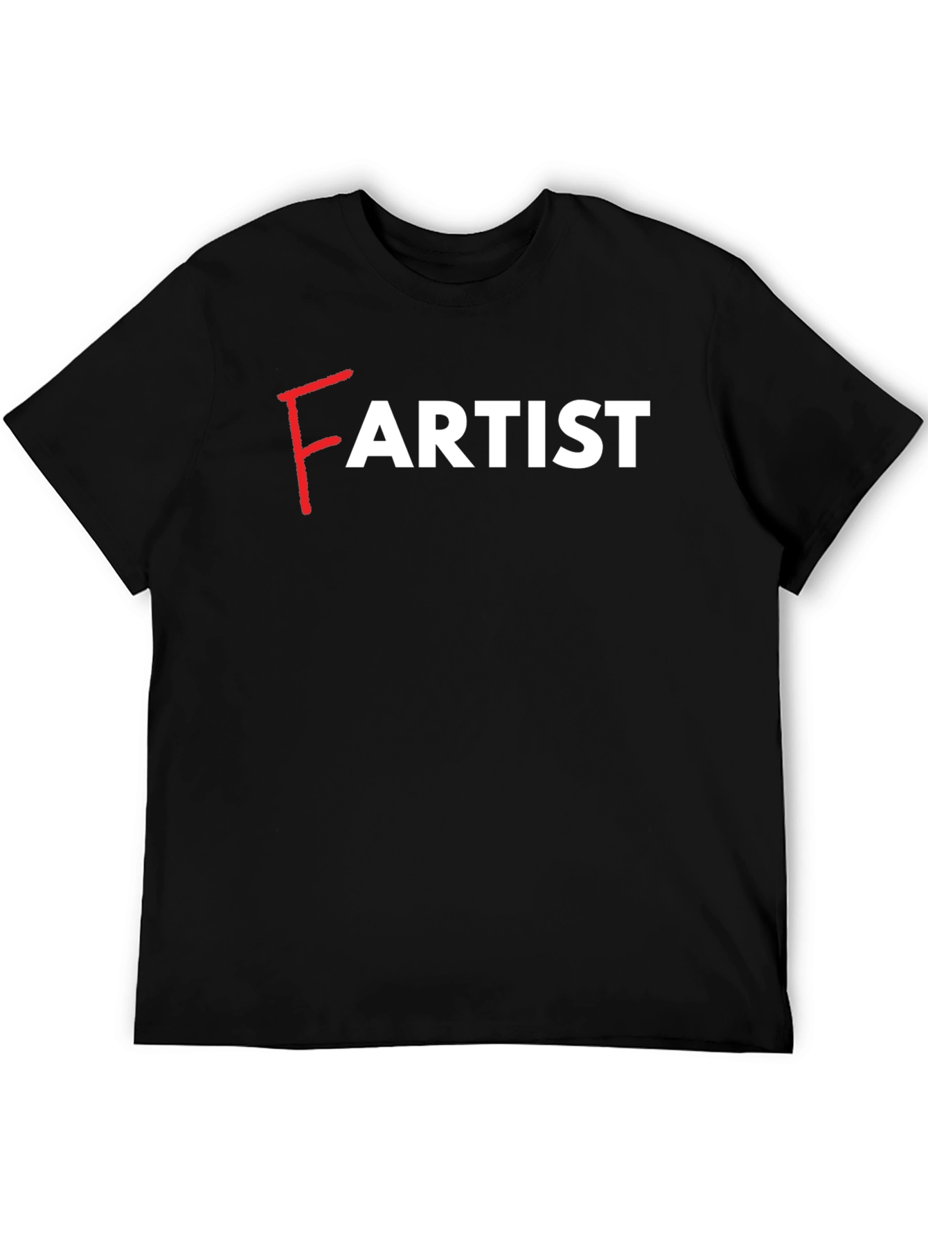 Fartist Graphic Tee - Black Novelty T-Shirt
