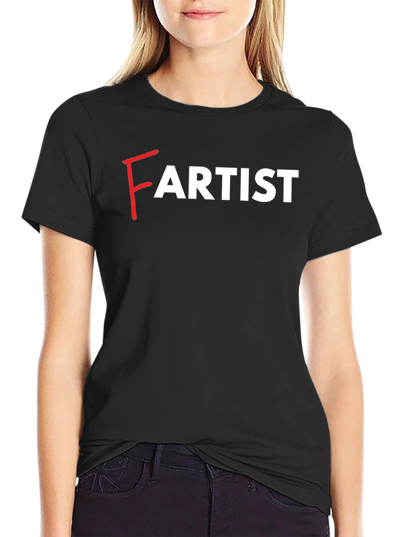 Fartist Graphic Tee - Black Novelty T-Shirt