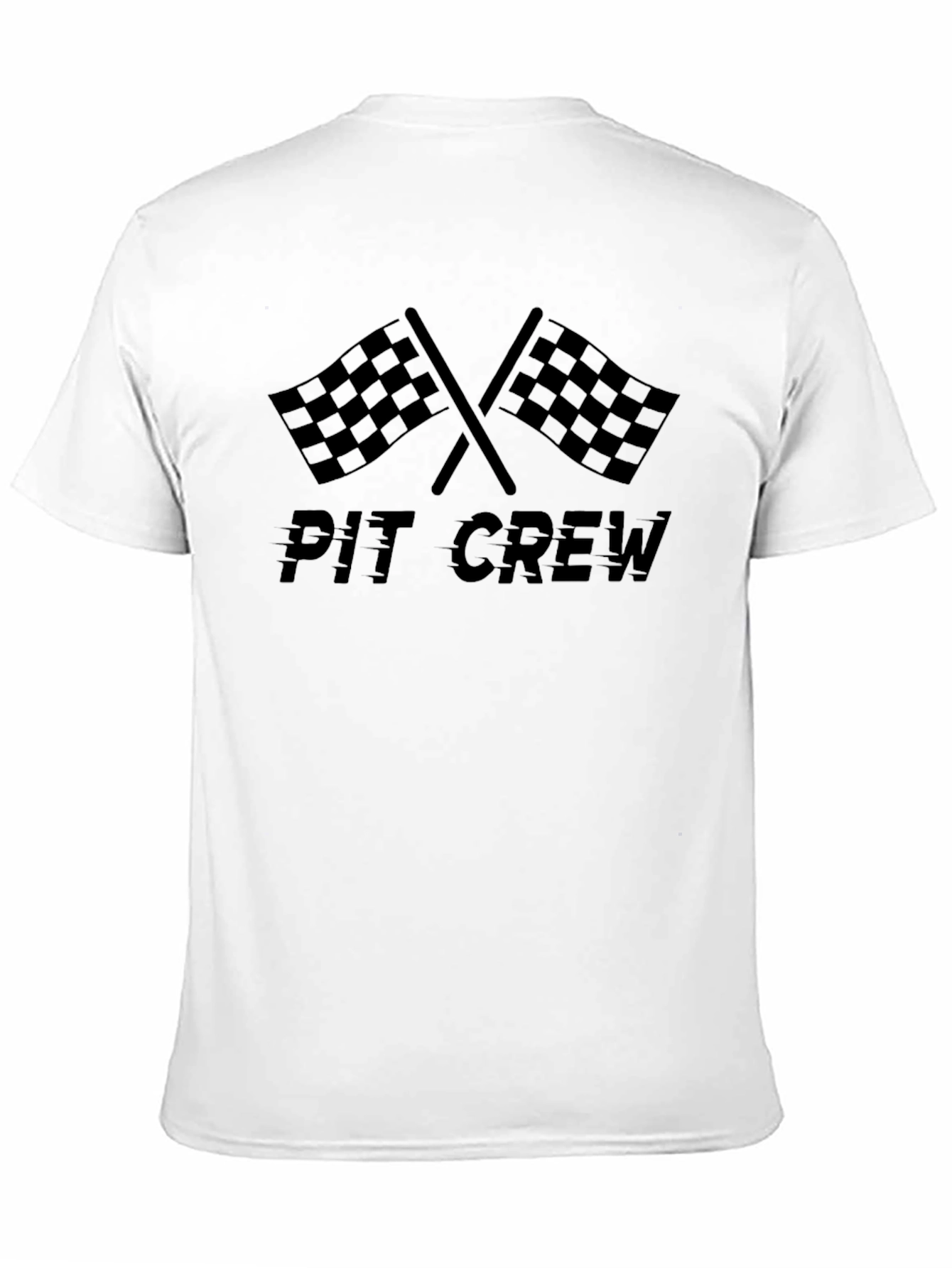 Pit Crew Black Tee - Racing Fan Apparel