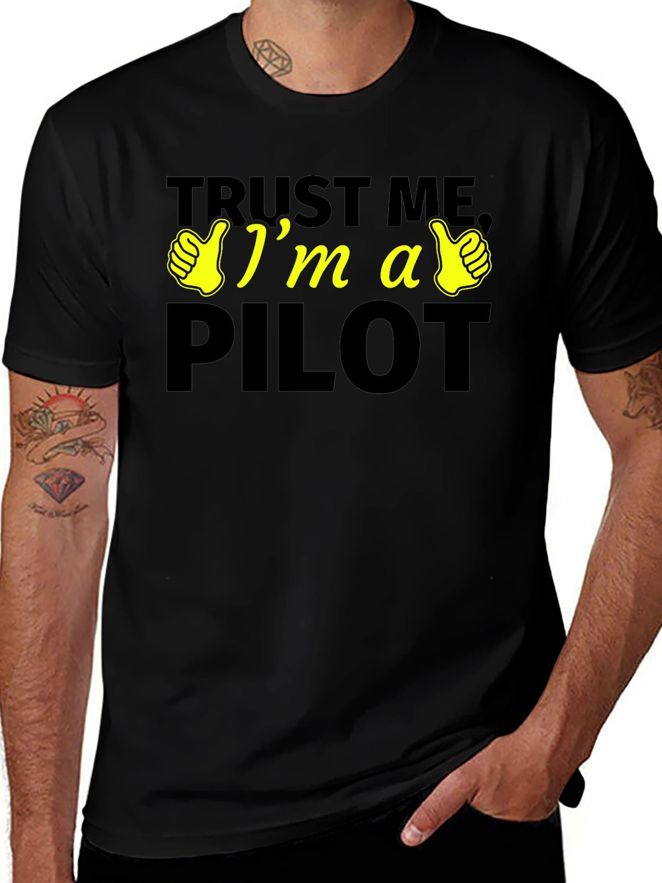 Trust Me Im a Pilot - Novelty T-Shirt