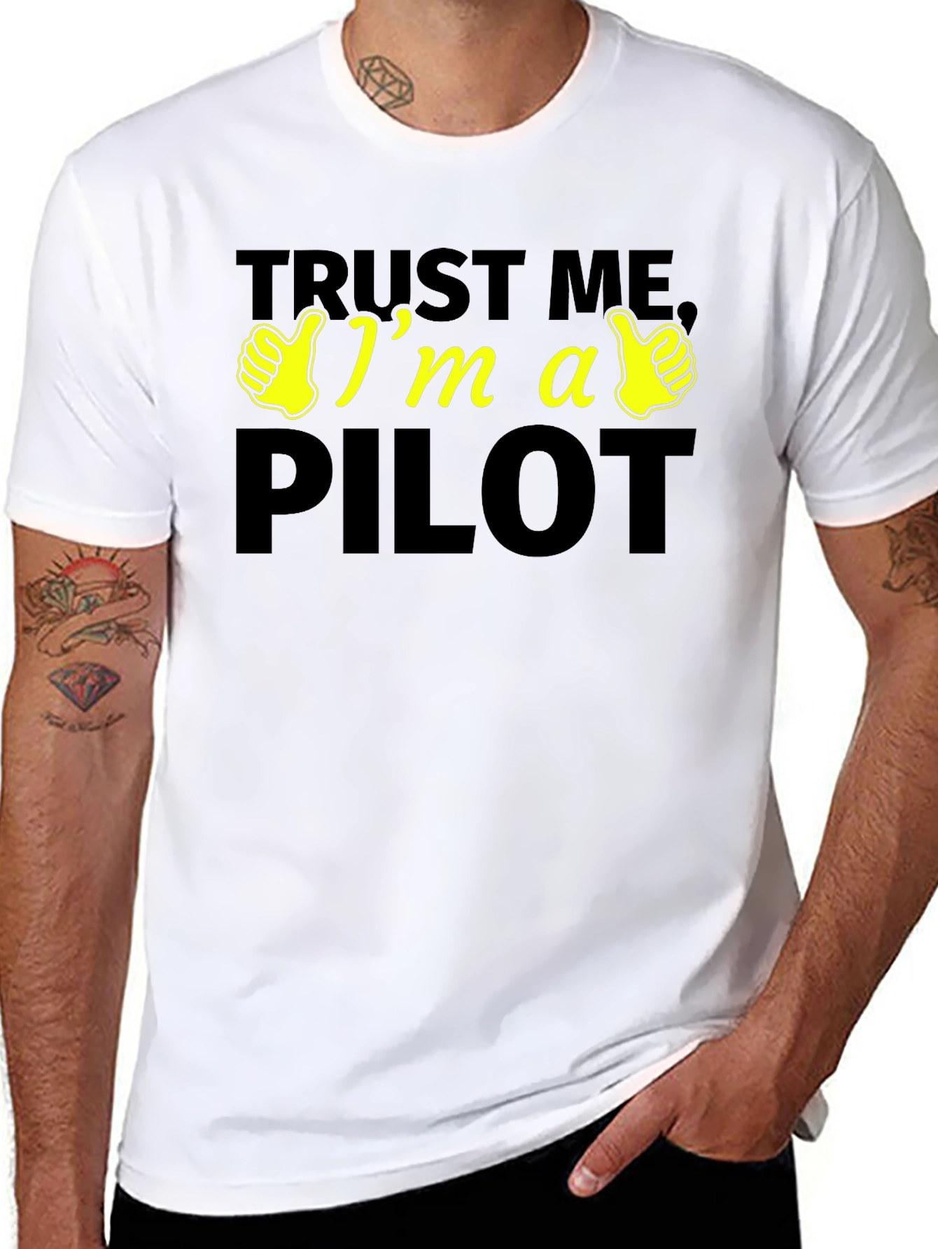 Trust Me Im a Pilot - Novelty T-Shirt