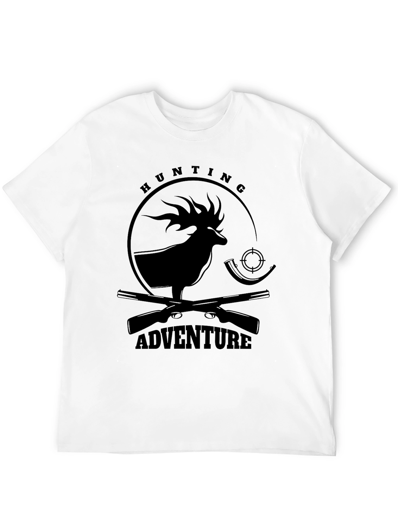 Hunting Adventure T-Shirt - Deer Graphic Tee