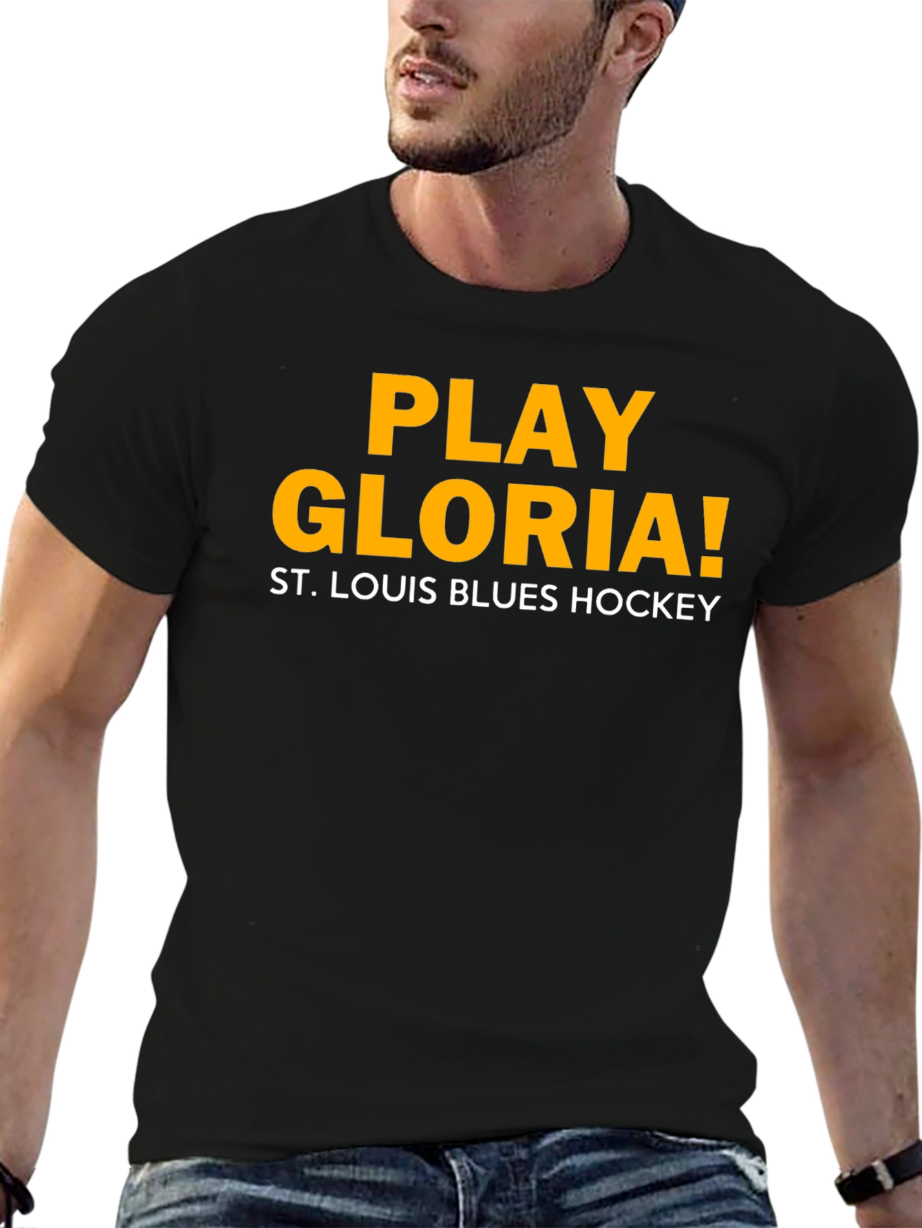 St. Louis Blues Hockey Play Gloria T-Shirt