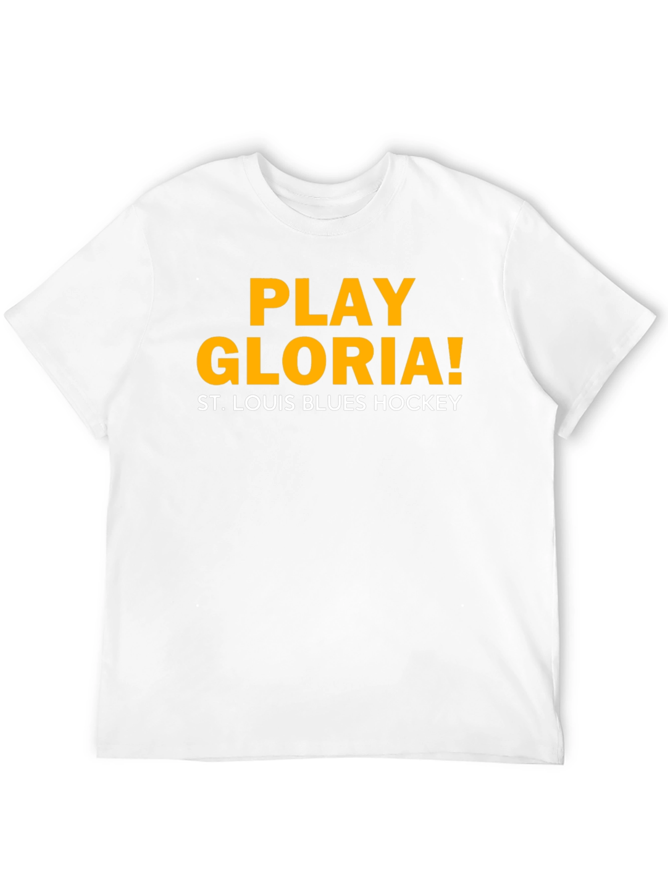 St. Louis Blues Hockey Play Gloria T-Shirt