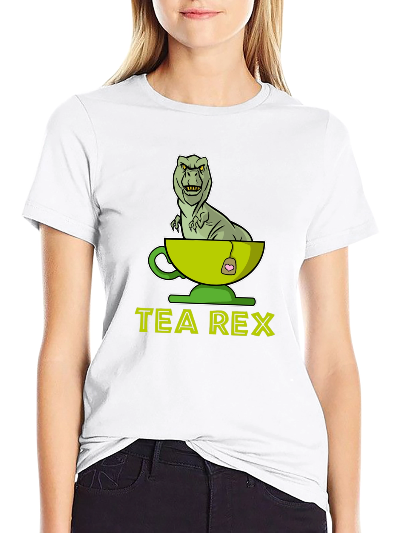 Tea Rex T-Shirt - Funny Dinosaur Graphic Tee