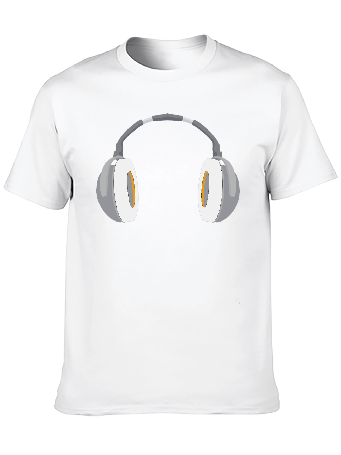 Headphone Graphic Tee - Cool & Comfortable