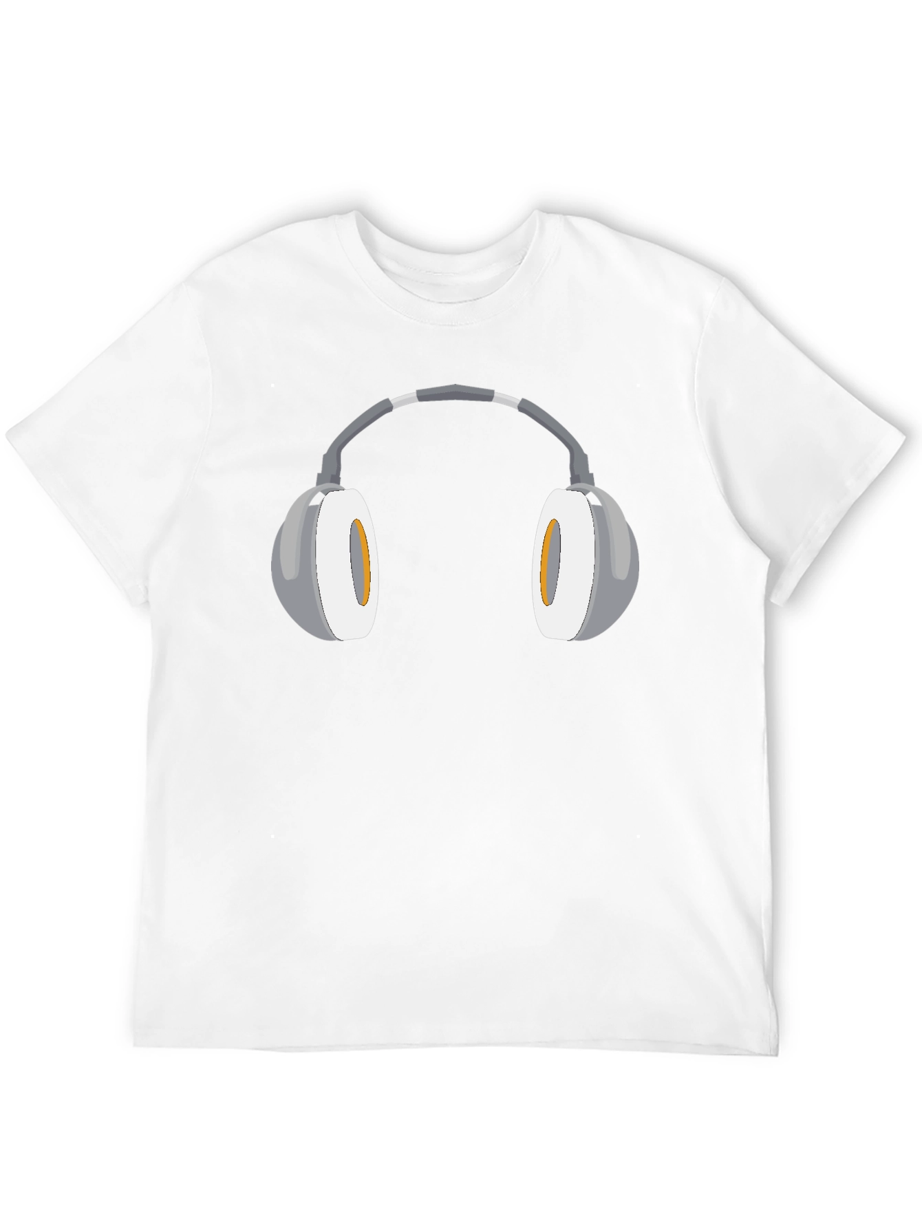 Headphone Graphic Tee - Cool & Comfortable