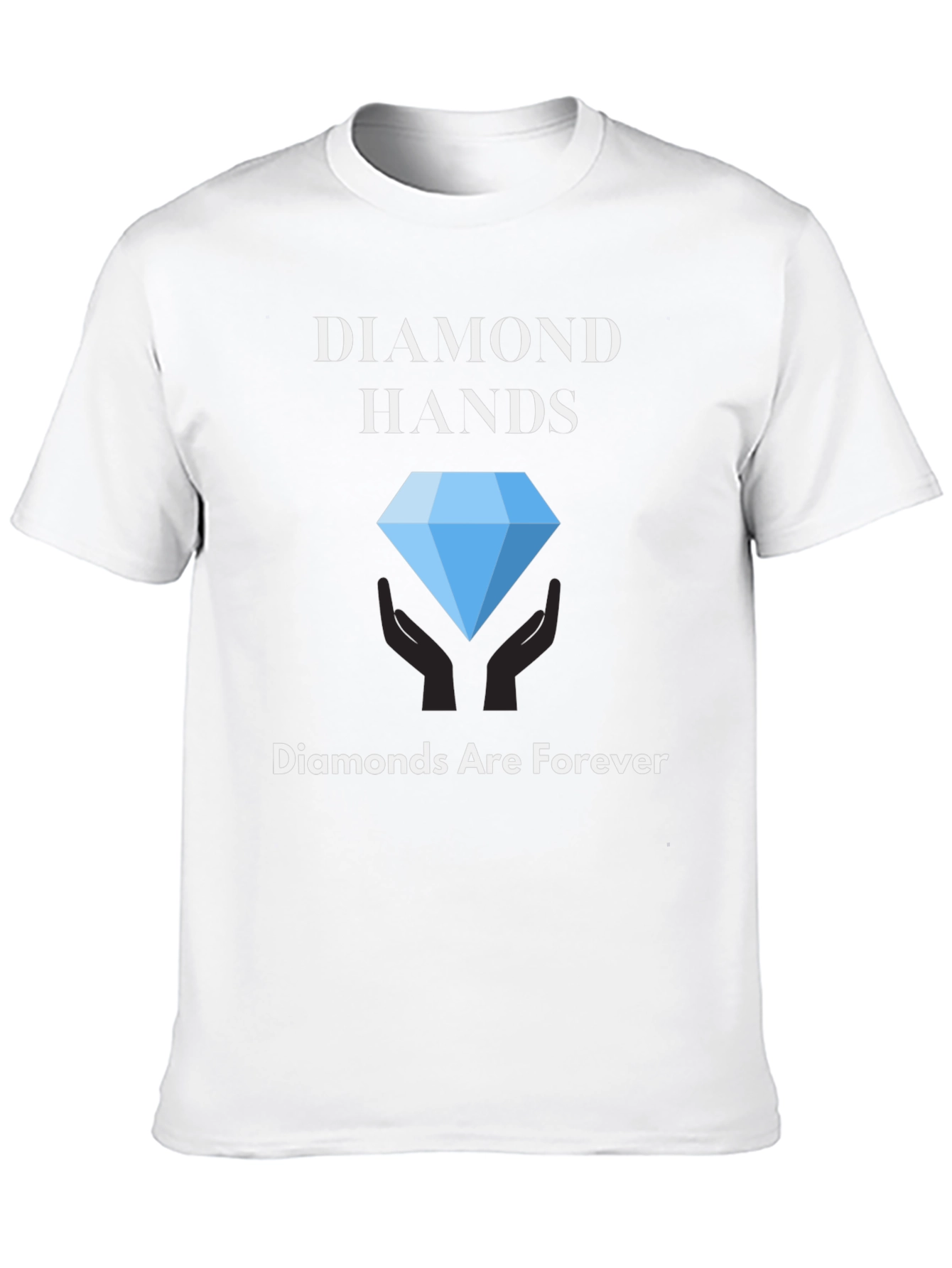 Diamond Hands T-Shirt - Diamonds Are Forever Tee