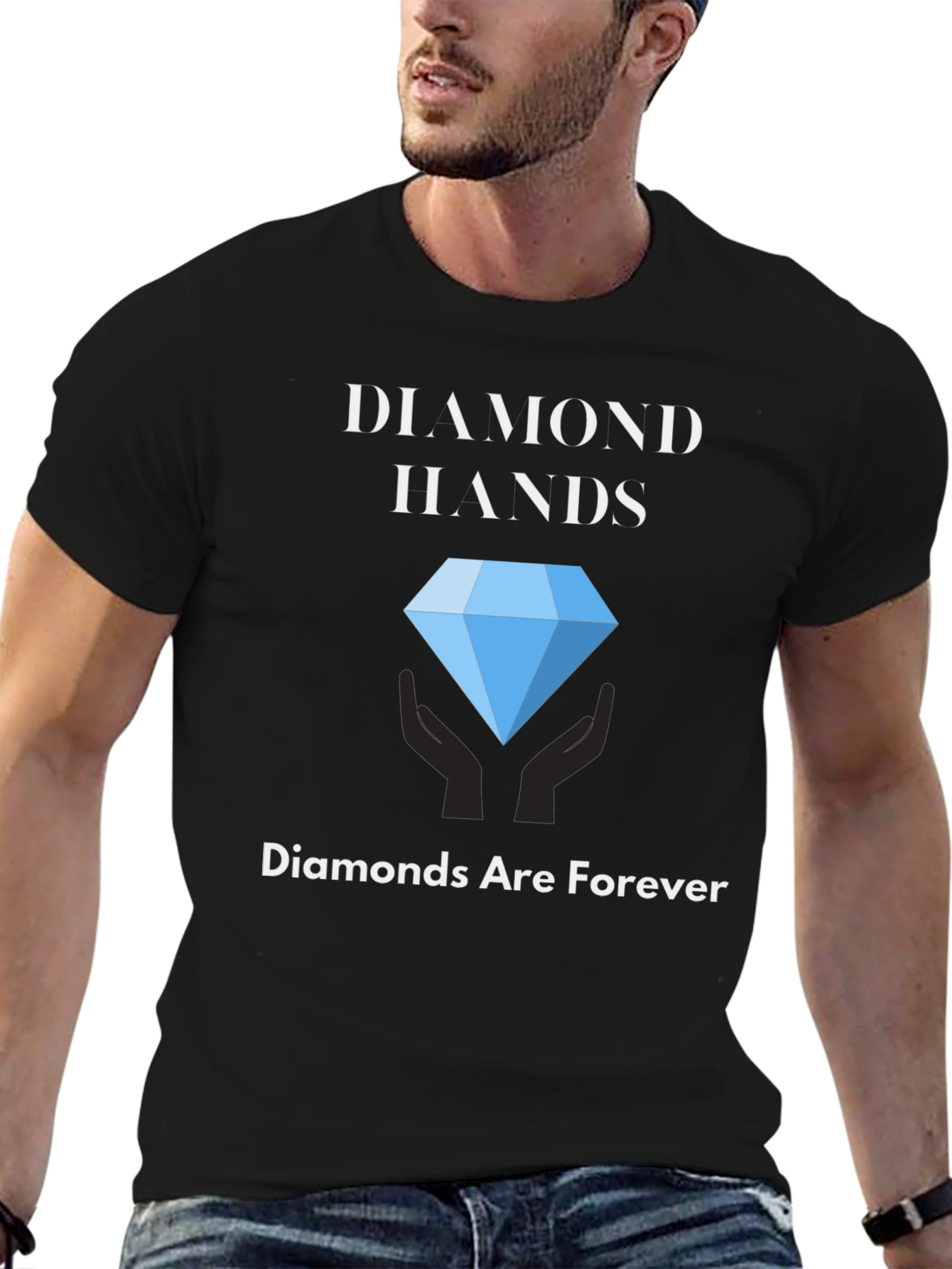 Diamond Hands T-Shirt - Diamonds Are Forever Tee